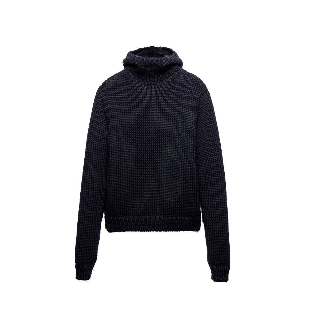 blauw wollen Turtleneck