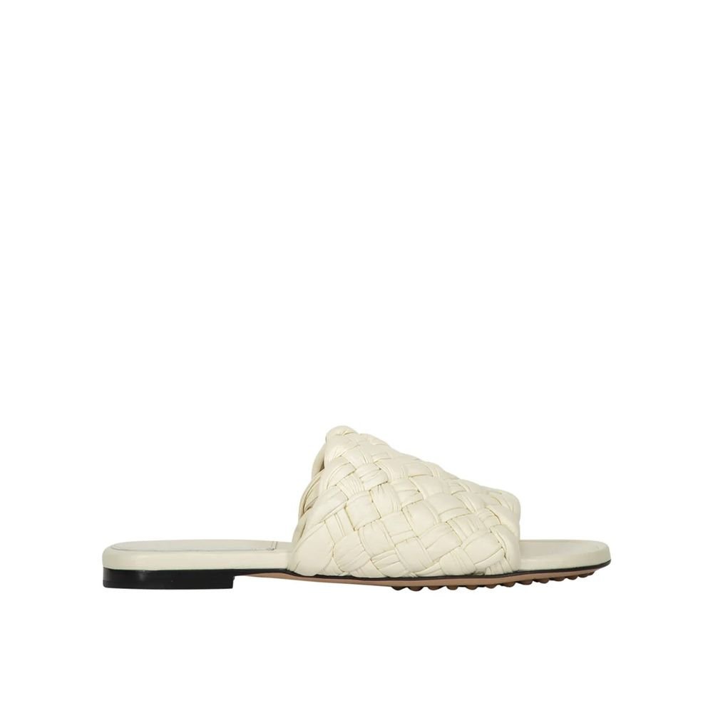 Bottega Veneta wit Lamb leren muiltjes