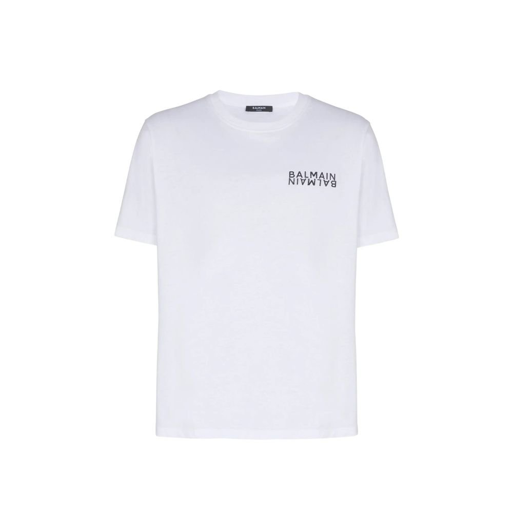 Balmain wit katoenen T-shirt
