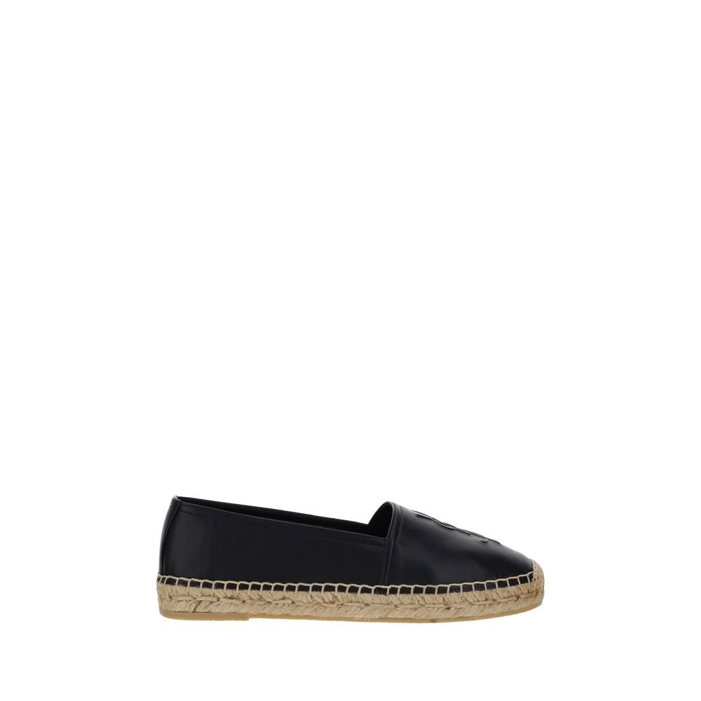 zwart Lamb Ovis Aries Espadrilles