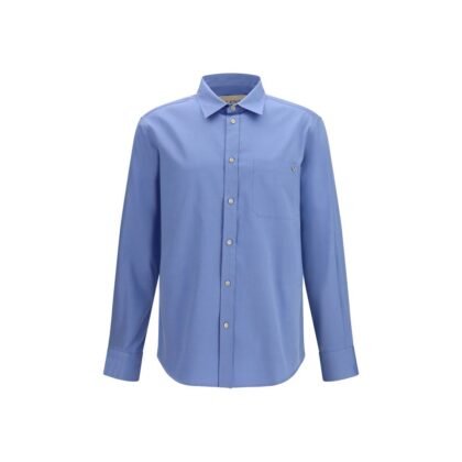 Valentino Garavani blauw katoenen overhemd