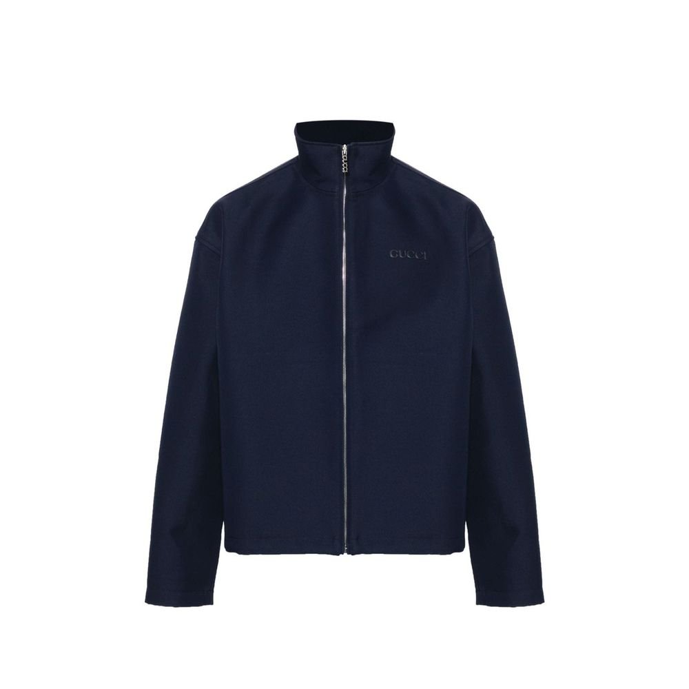 blauw Marabou lange jas