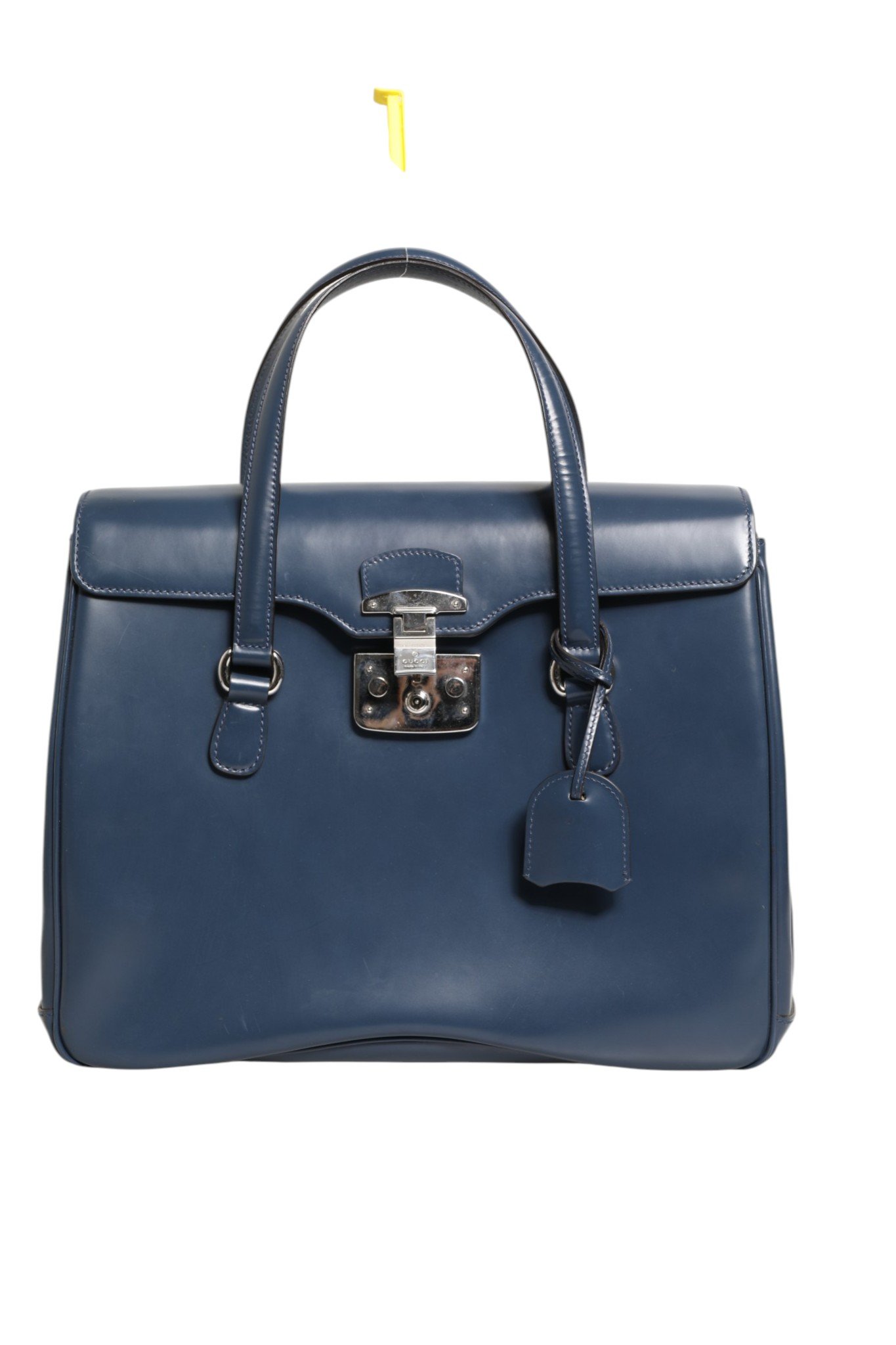 Gucci blauw Smooth leren Lady Lock Shouler Bag
