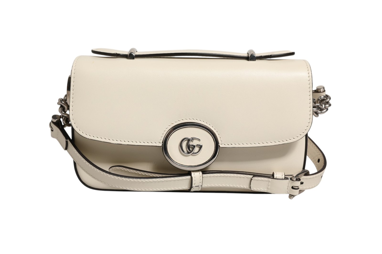Gucci Petite GG Flap schoudertas