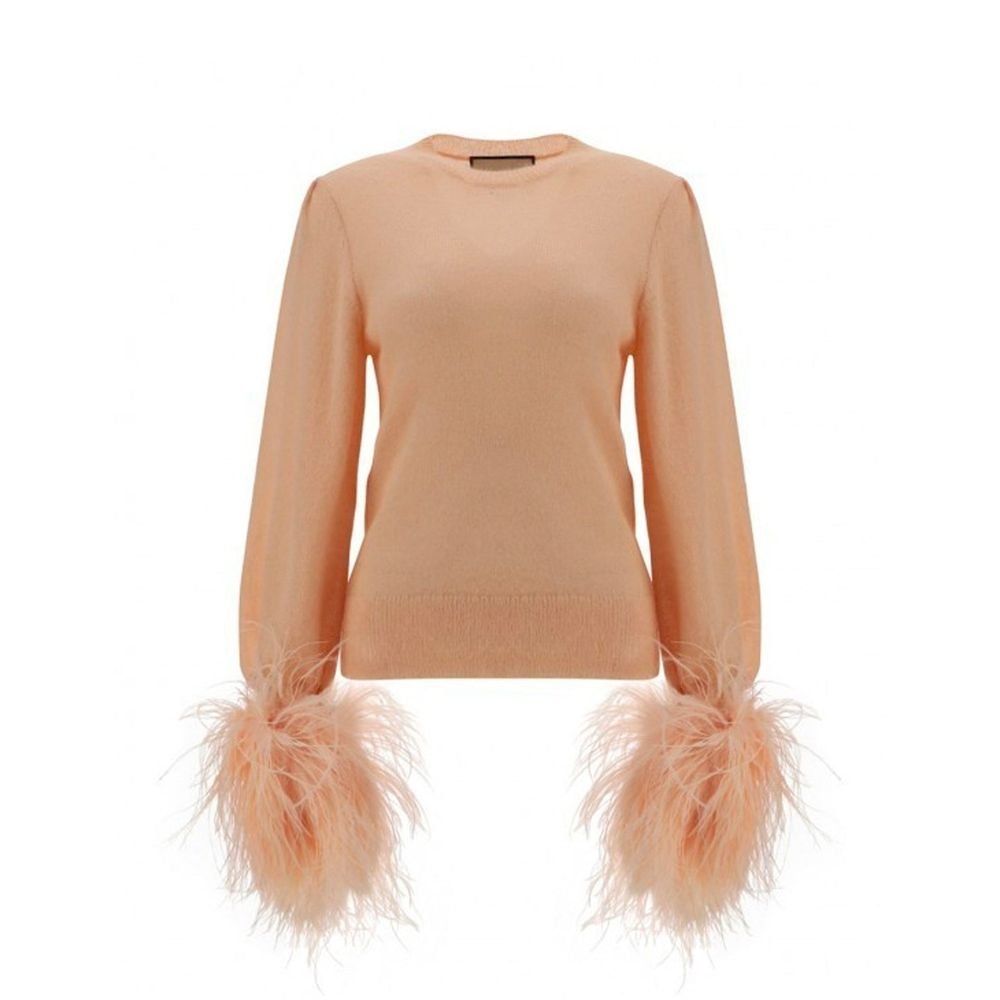 meerkleurig wollen sweatshirt