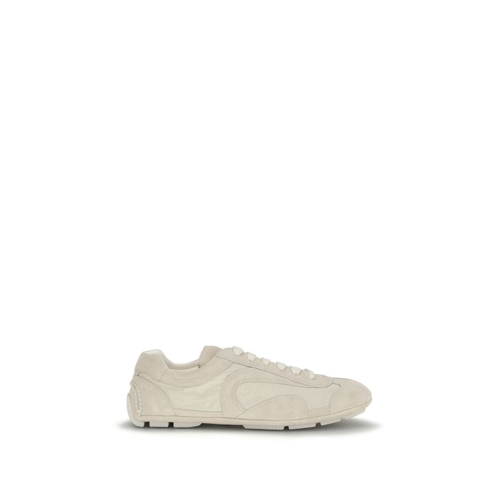 Prada Beige kalfsleren sneakers