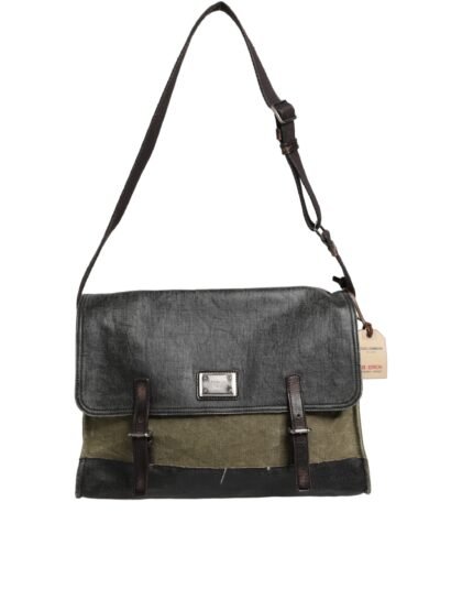 Dolce & Gabbana Military groen Two Tone Messenger Shoulder Borse heren Bag