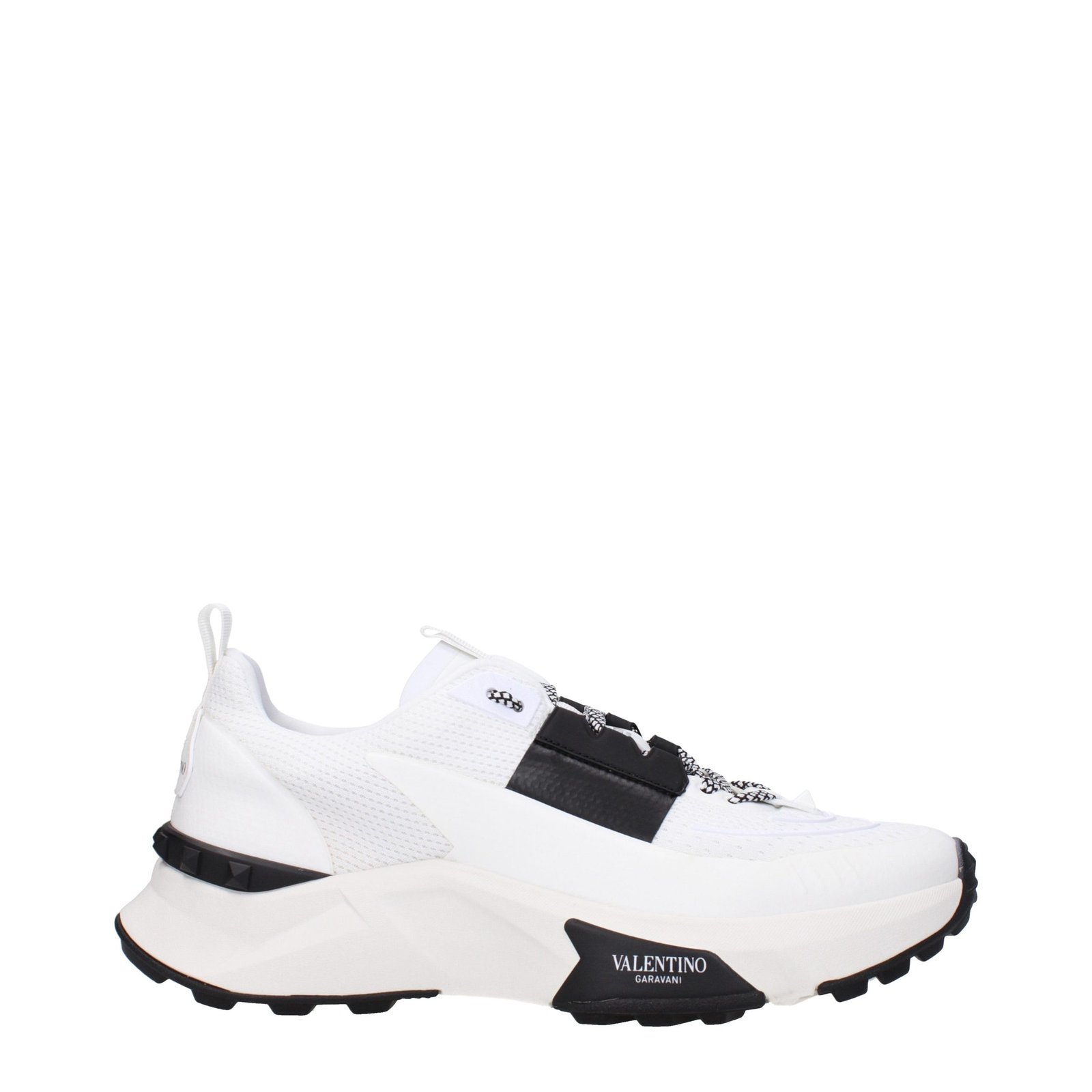 Valentino Garavani wit Fabric sportsneakers