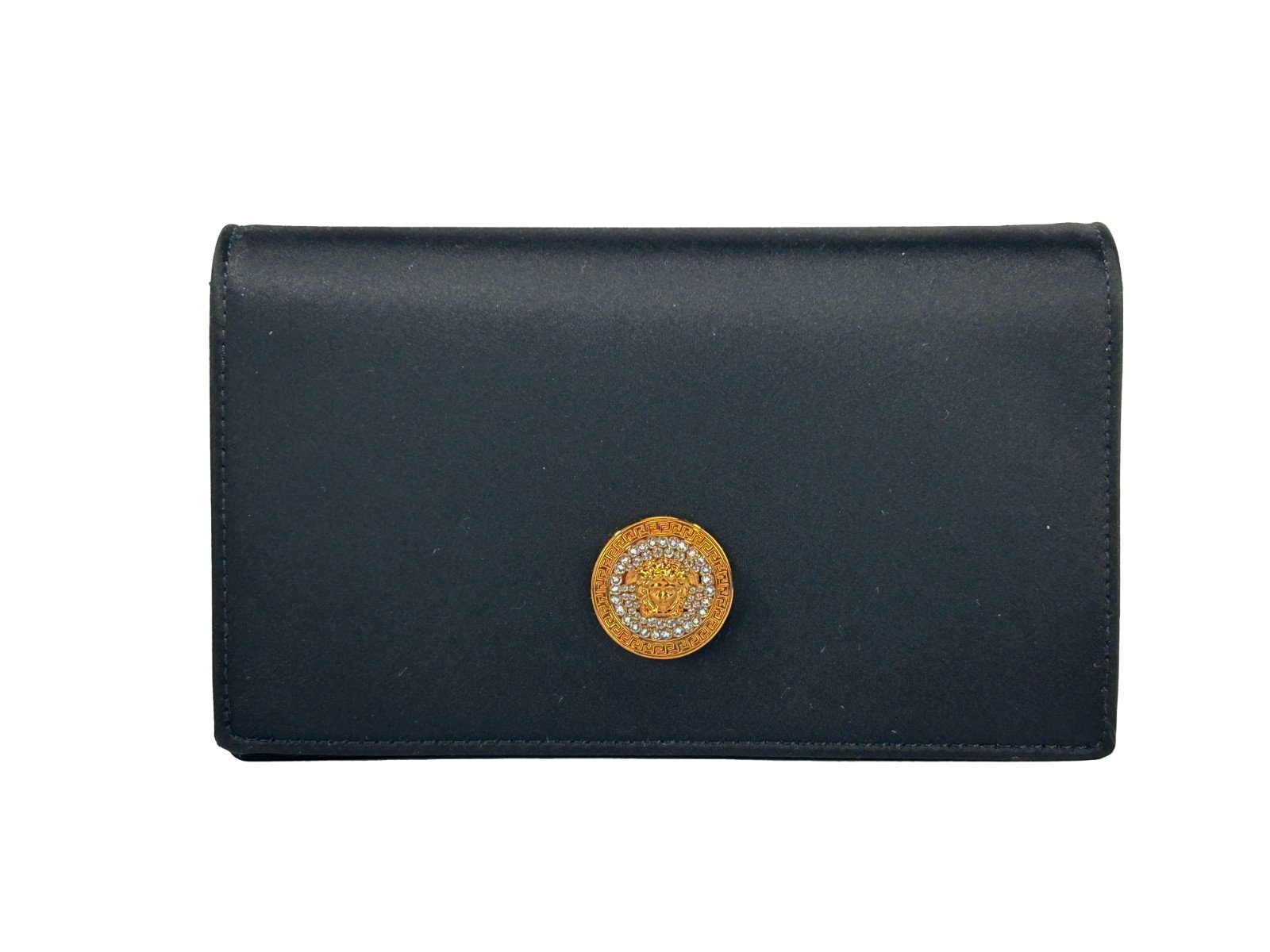 Versace Mini Chain zwart Crossbody Wallet Bag