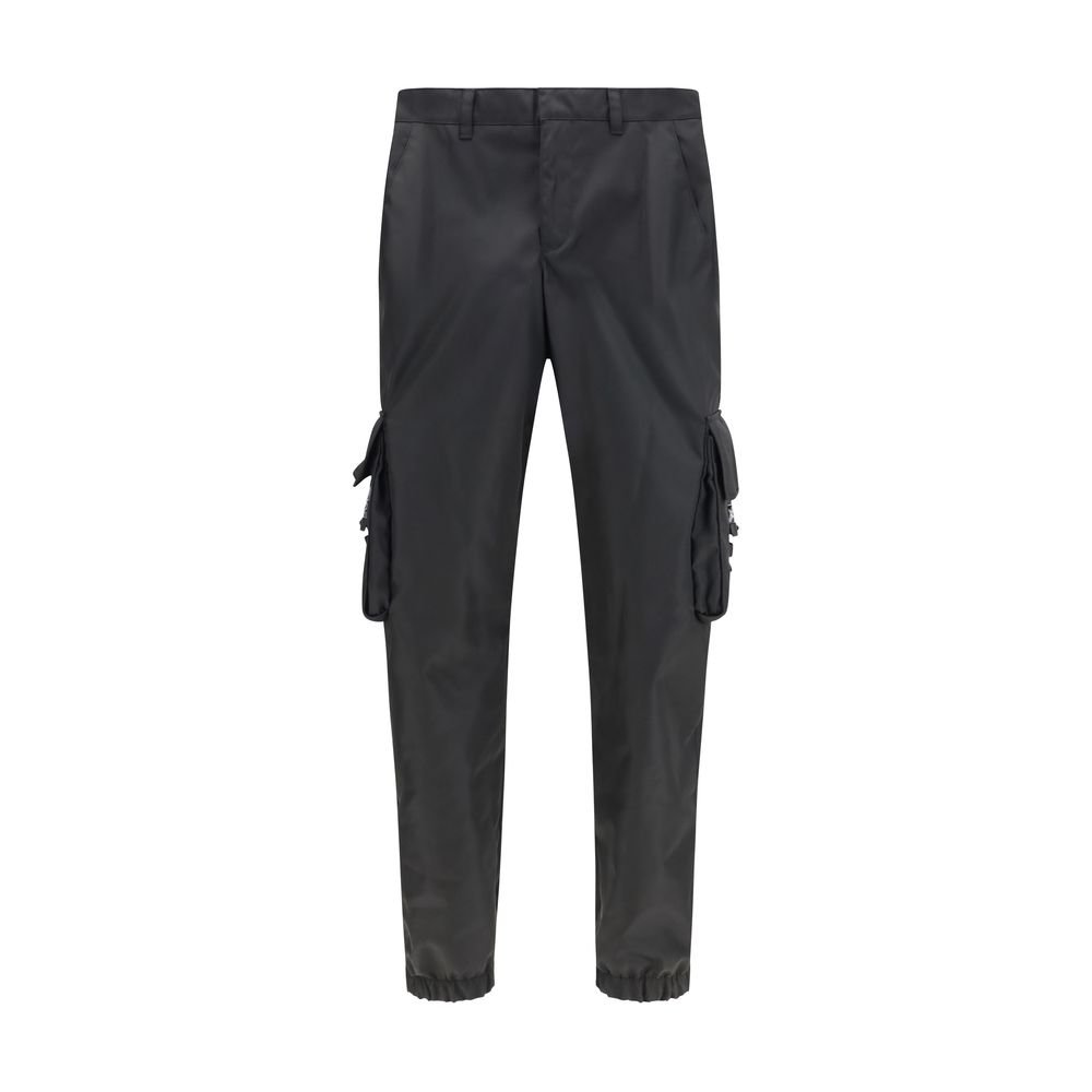 zwart polyamide sportbroek