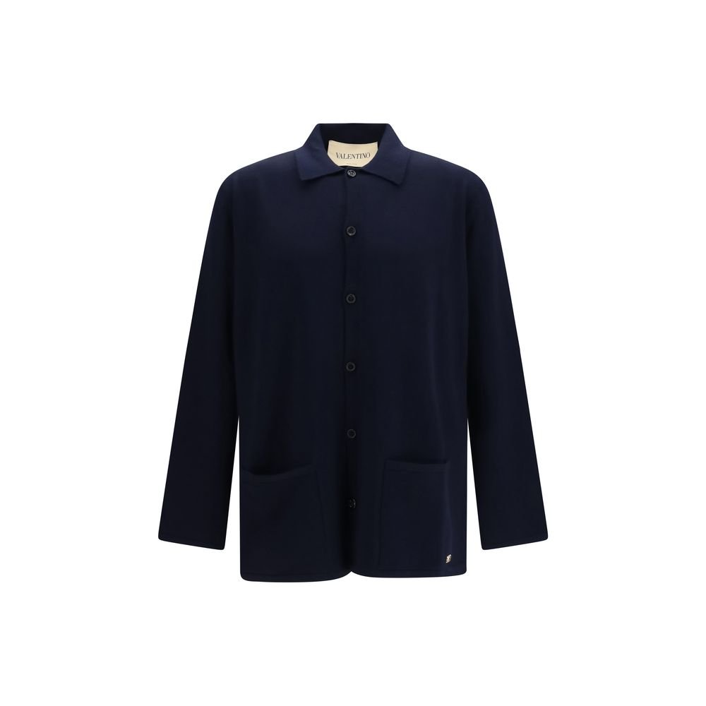 Valentino Garavani blauw wollen vest