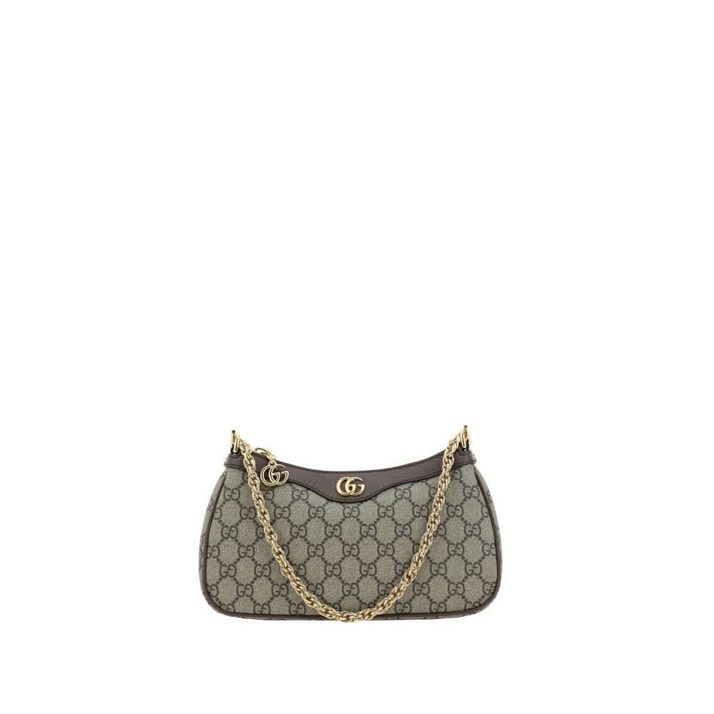 Gucci bruin katoenen schoudertas