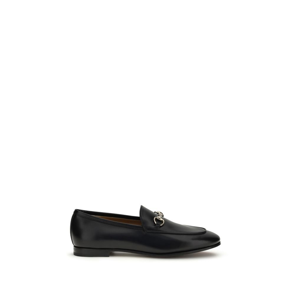 zwart kalfsleren instapper loafers