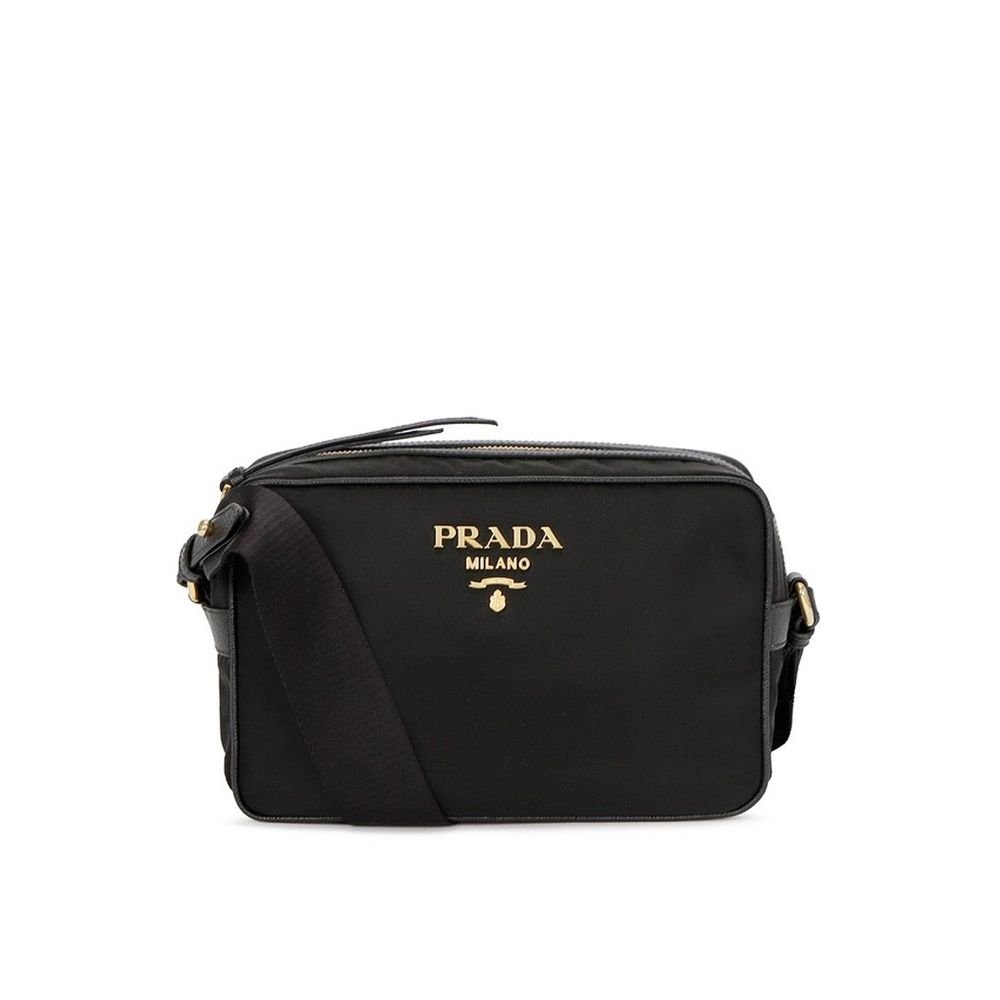 Prada zwart nylon Crossbody Bag