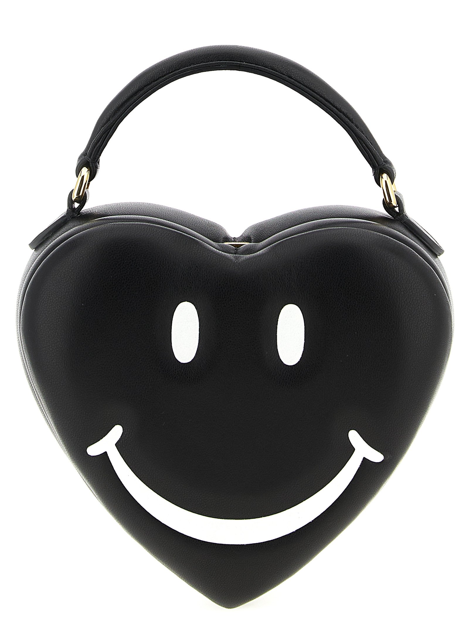 Moschino zwart polyester handtas