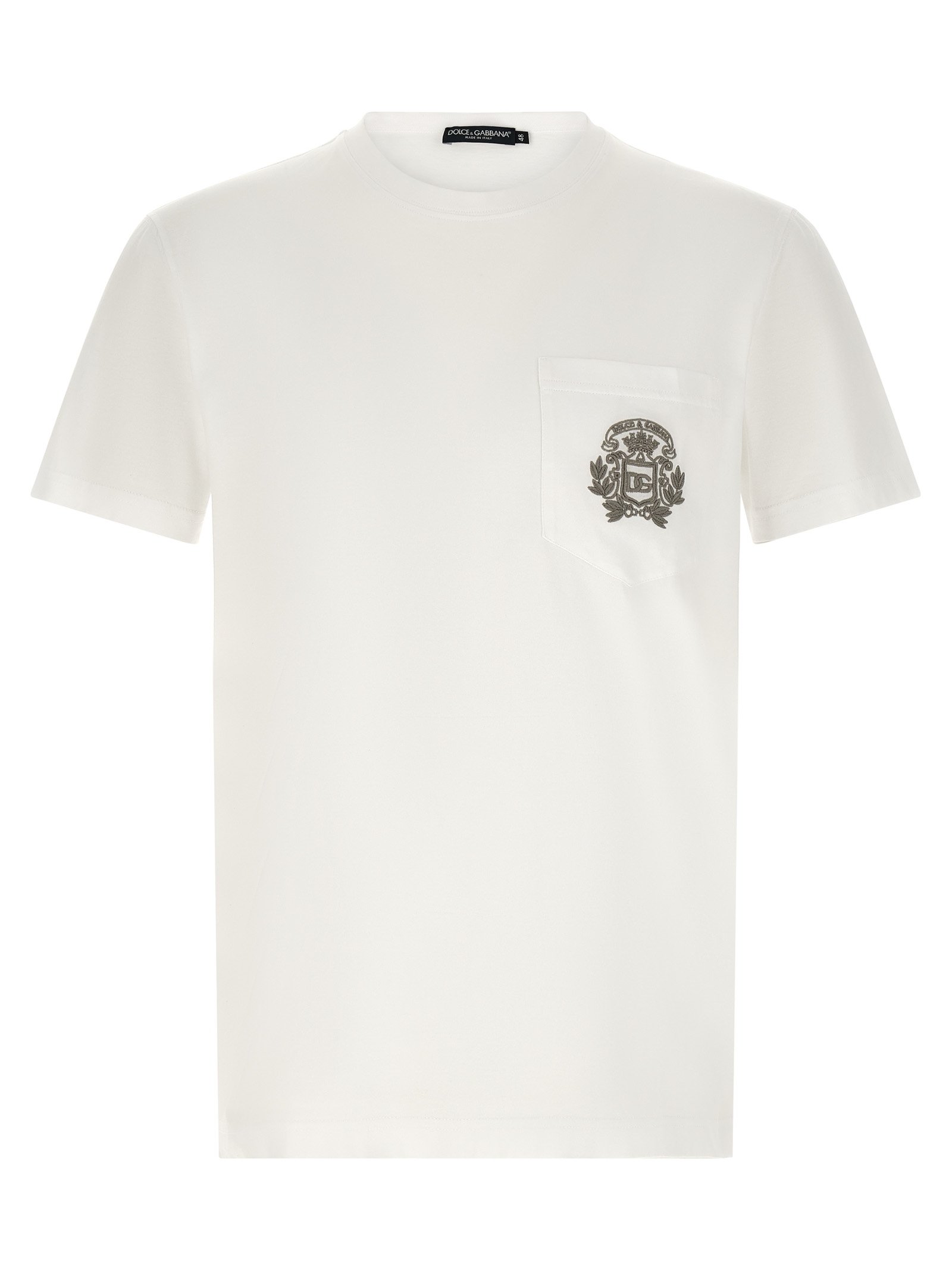 Dolce & Gabbana wit katoenen T-shirt