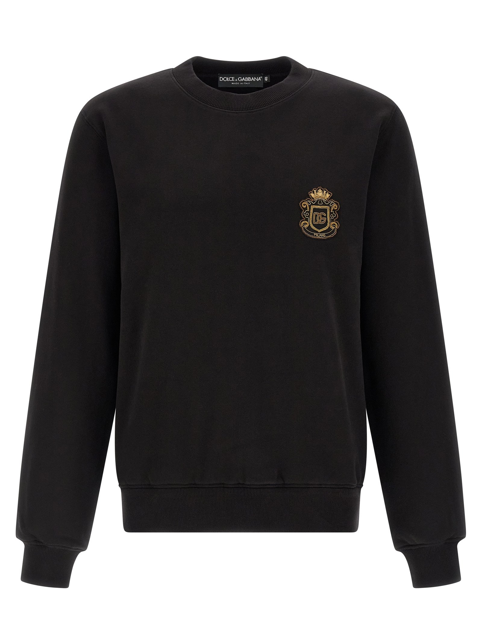 Dolce & Gabbana zwart katoenen sweatshirt