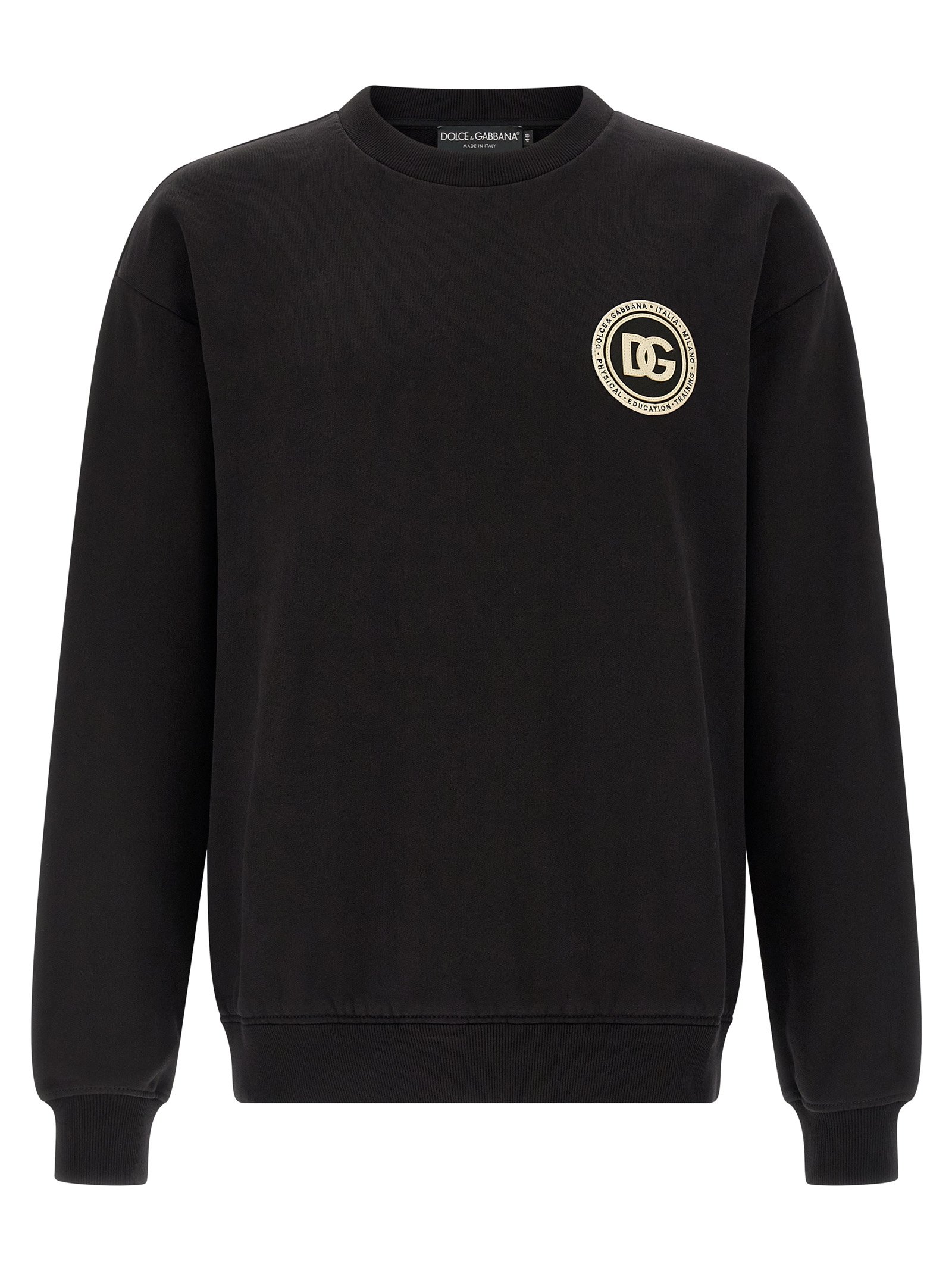 Dolce & Gabbana zwart katoenen sweatshirt