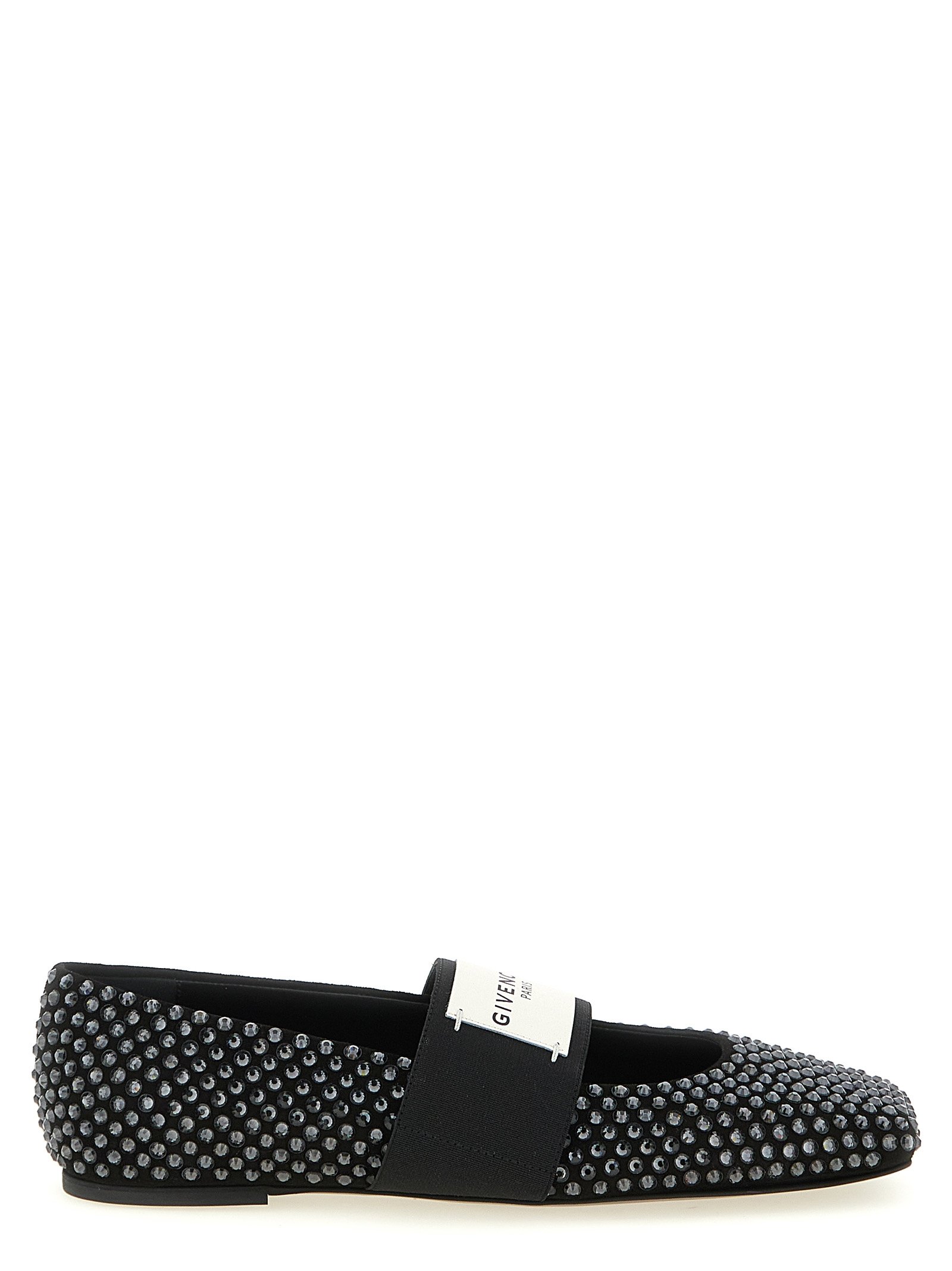 Givenchy zwart kalfsleren ballerina's