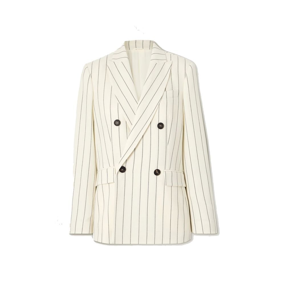Brunello Cucinelli wit wollen Blazer