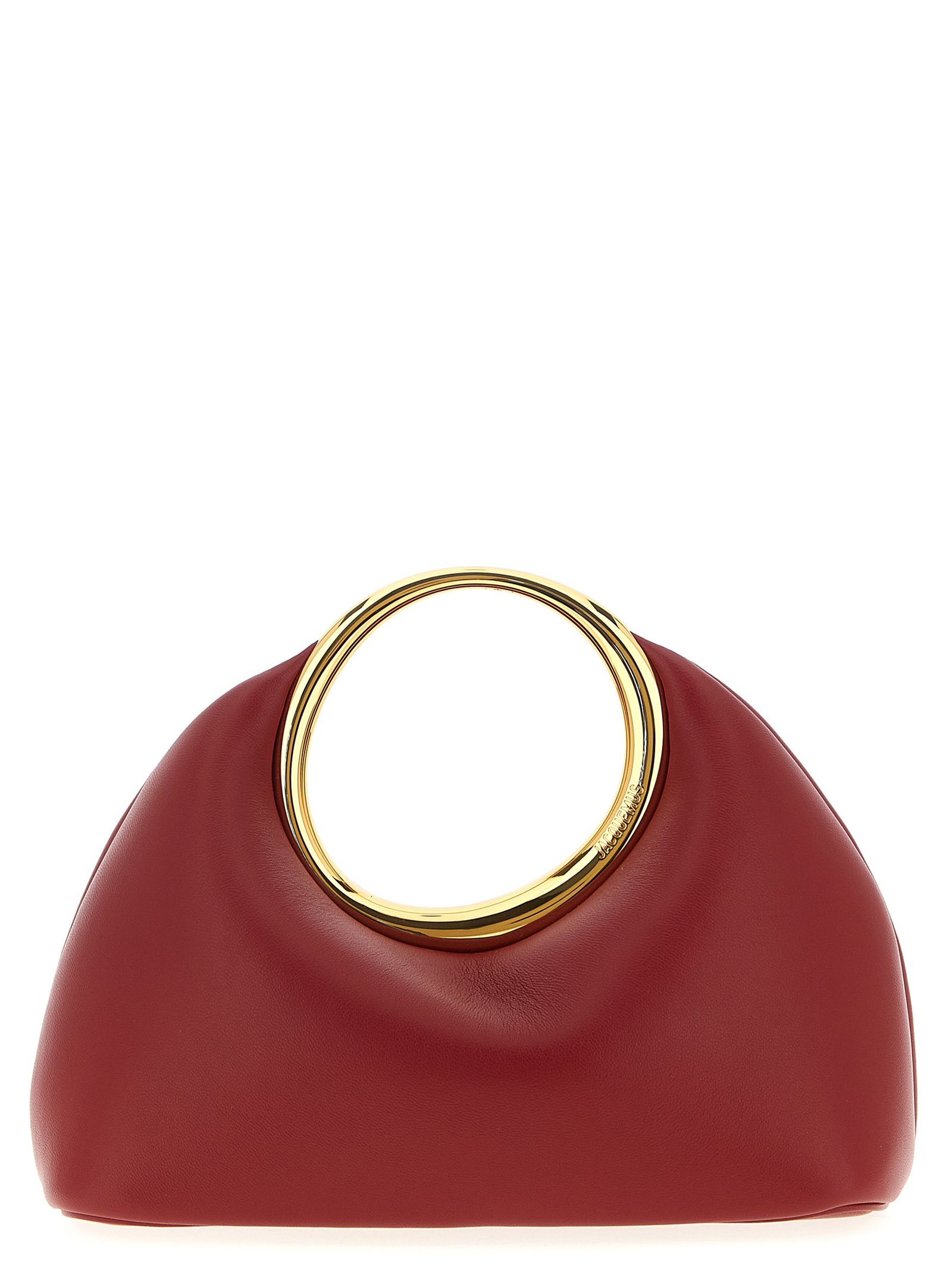 Jacquemus rood Lamb leren handtas