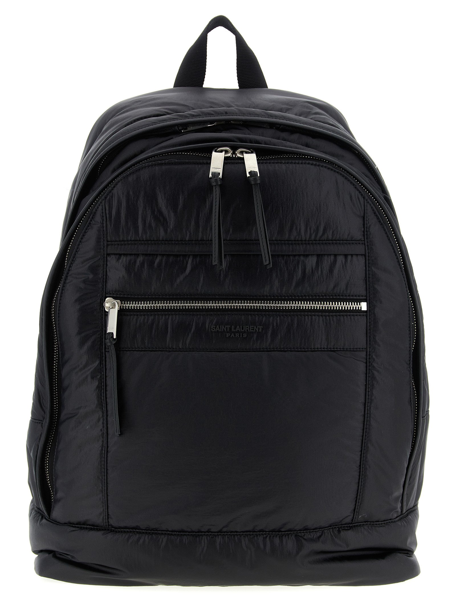 Saint Laurent zwart kalfsleren Backpack