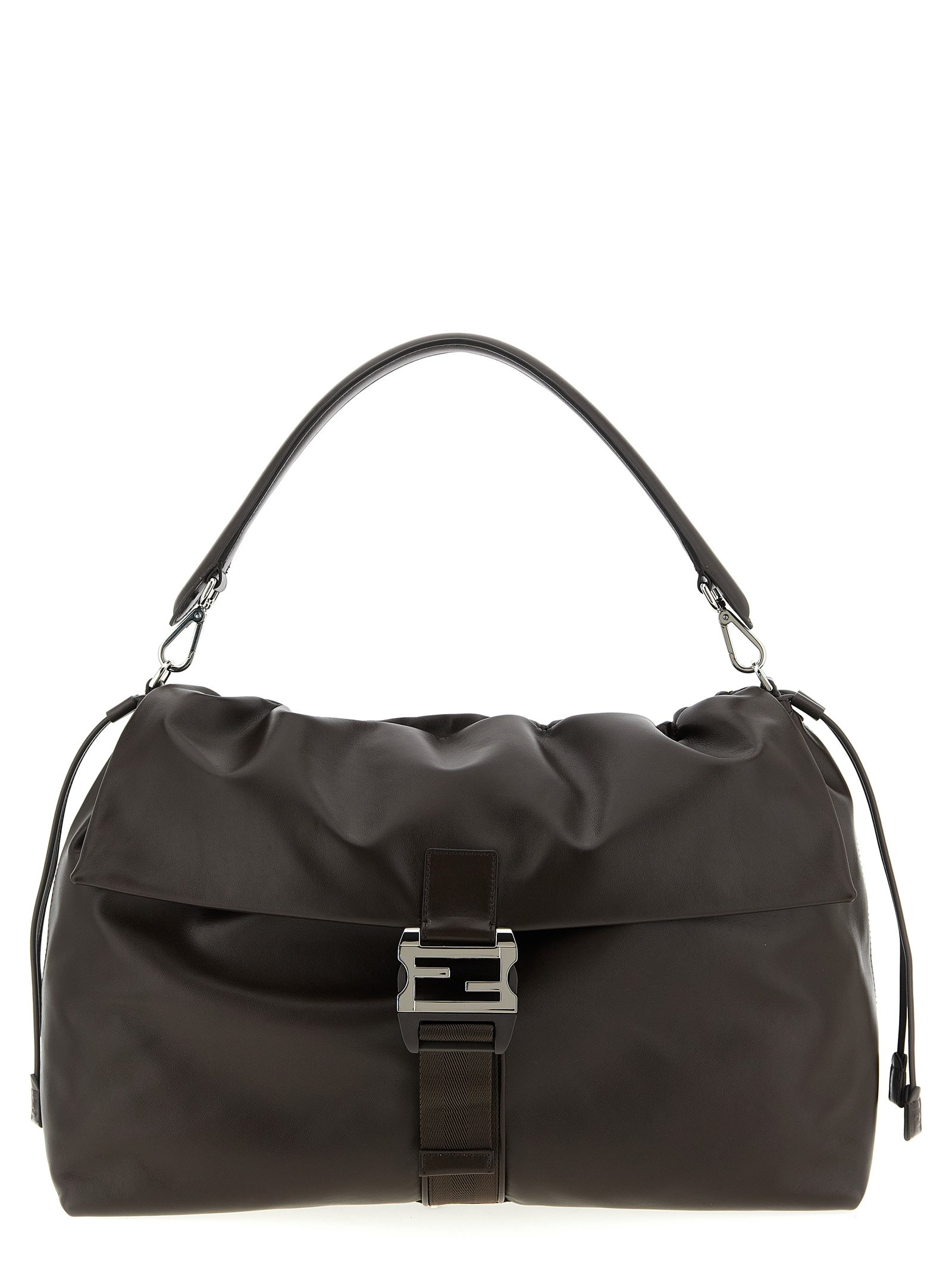 Fendi bruin kalfsleren handtas