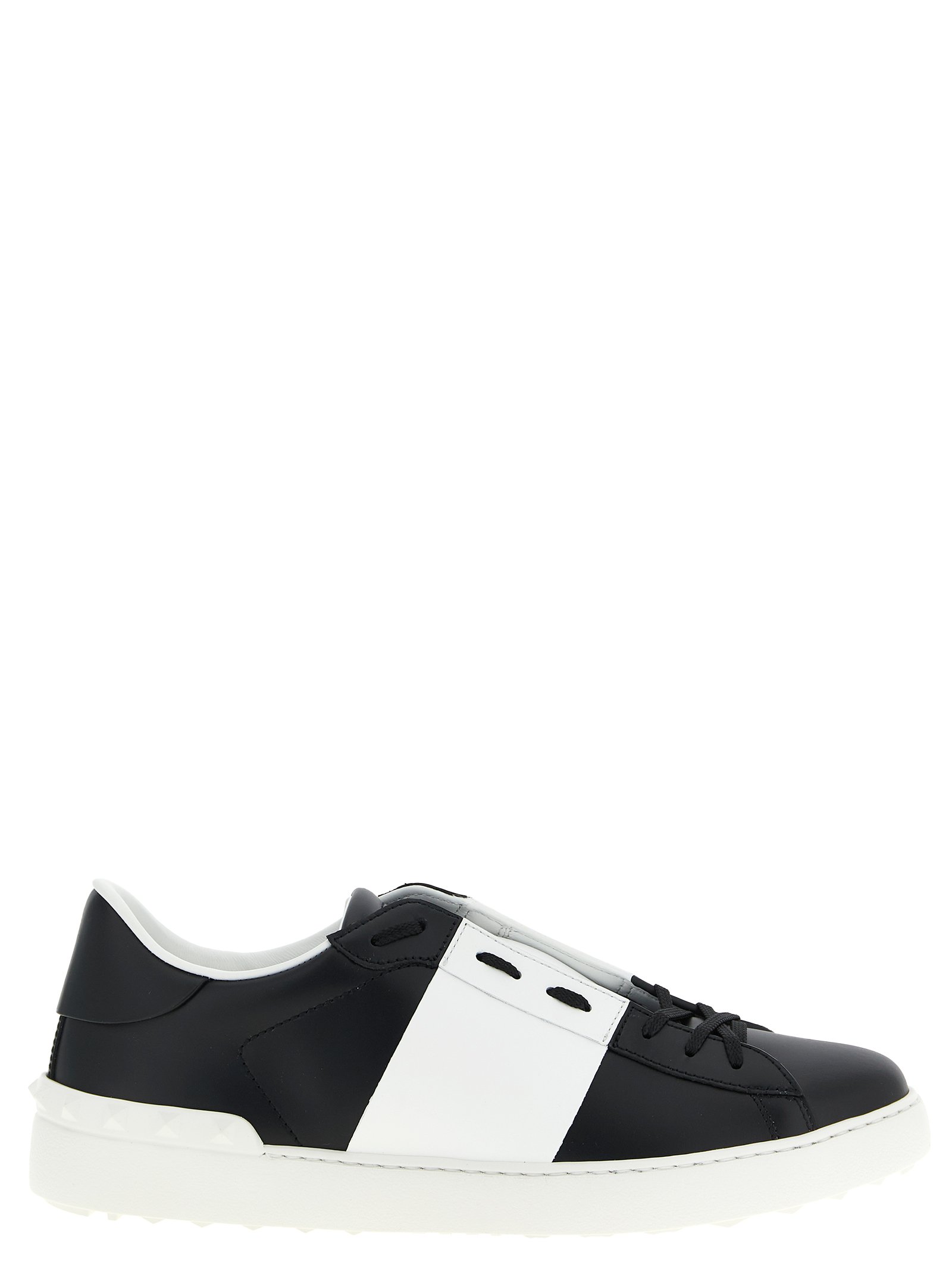 Valentino Garavani tweekleurig kalfsleren sneakers