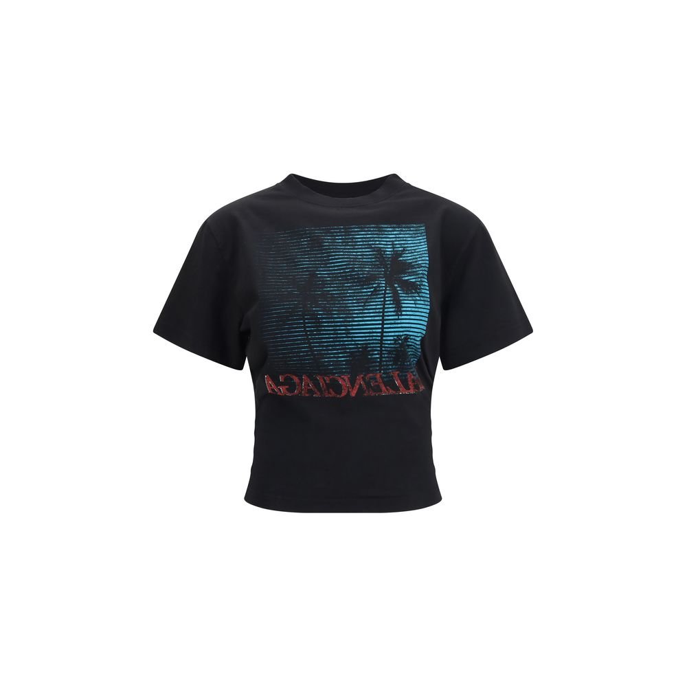 Balenciaga zwart katoenen T-shirt