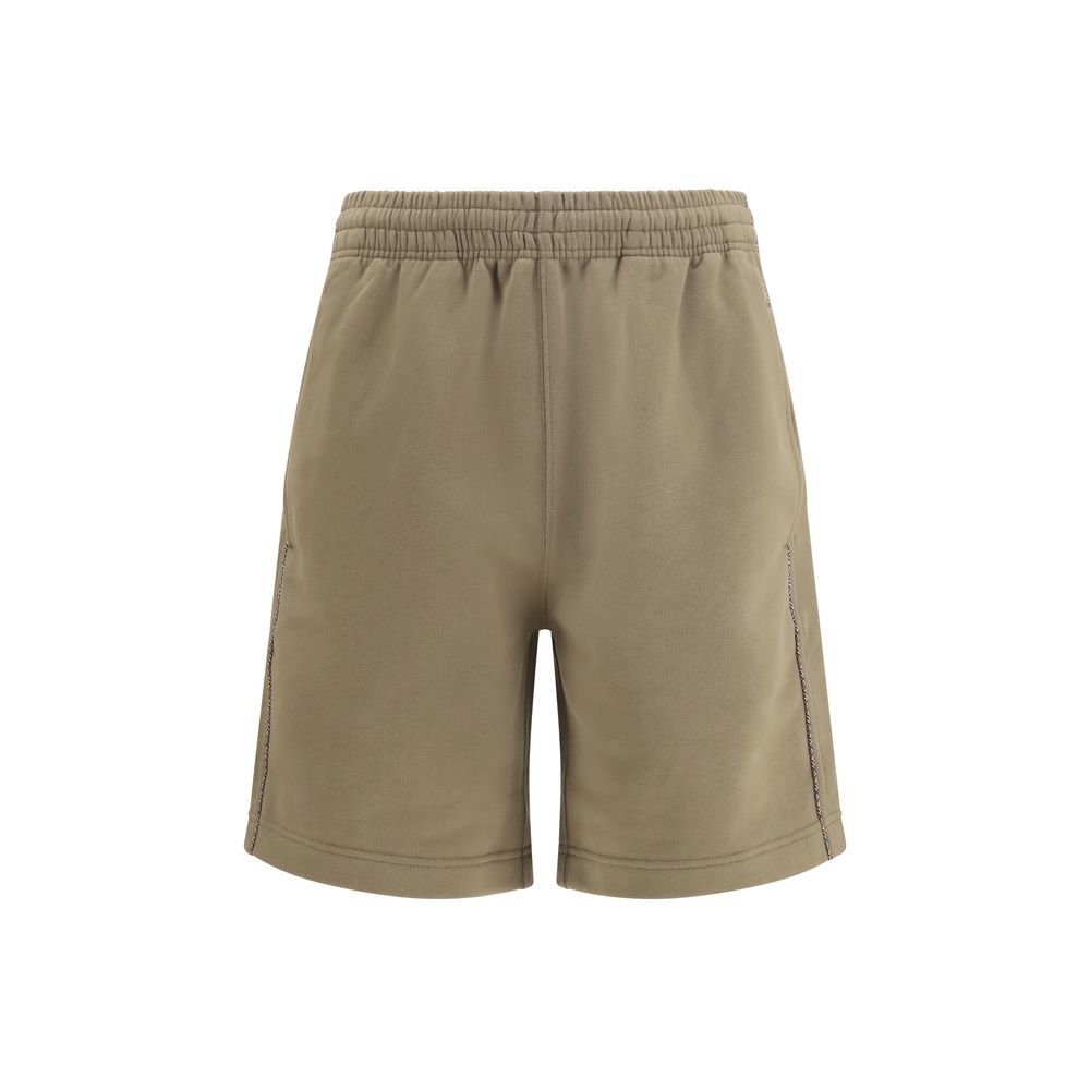 Burberry bruin katoenen bermuda