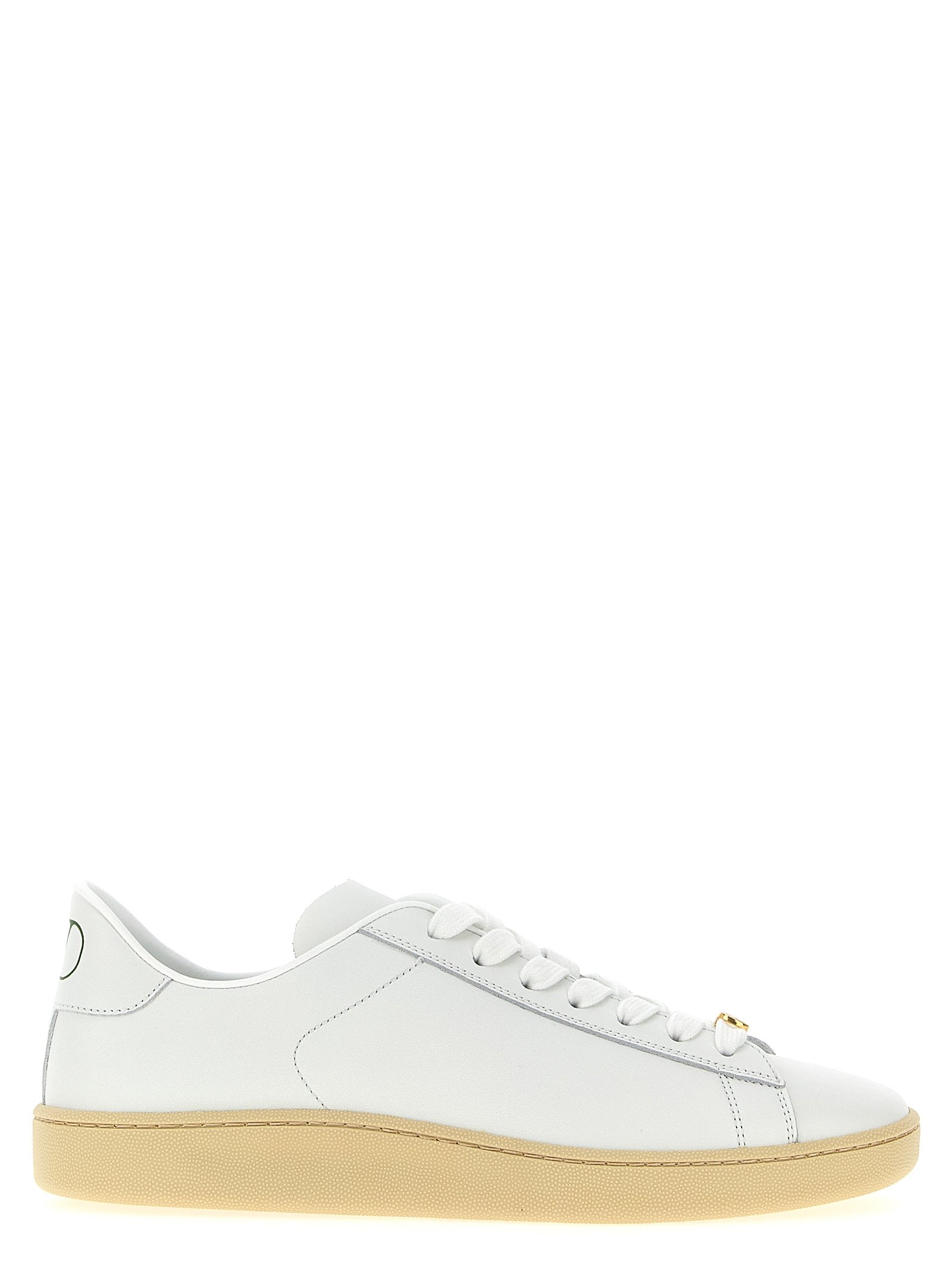 Valentino Garavani wit kalfsleren lage sneakers