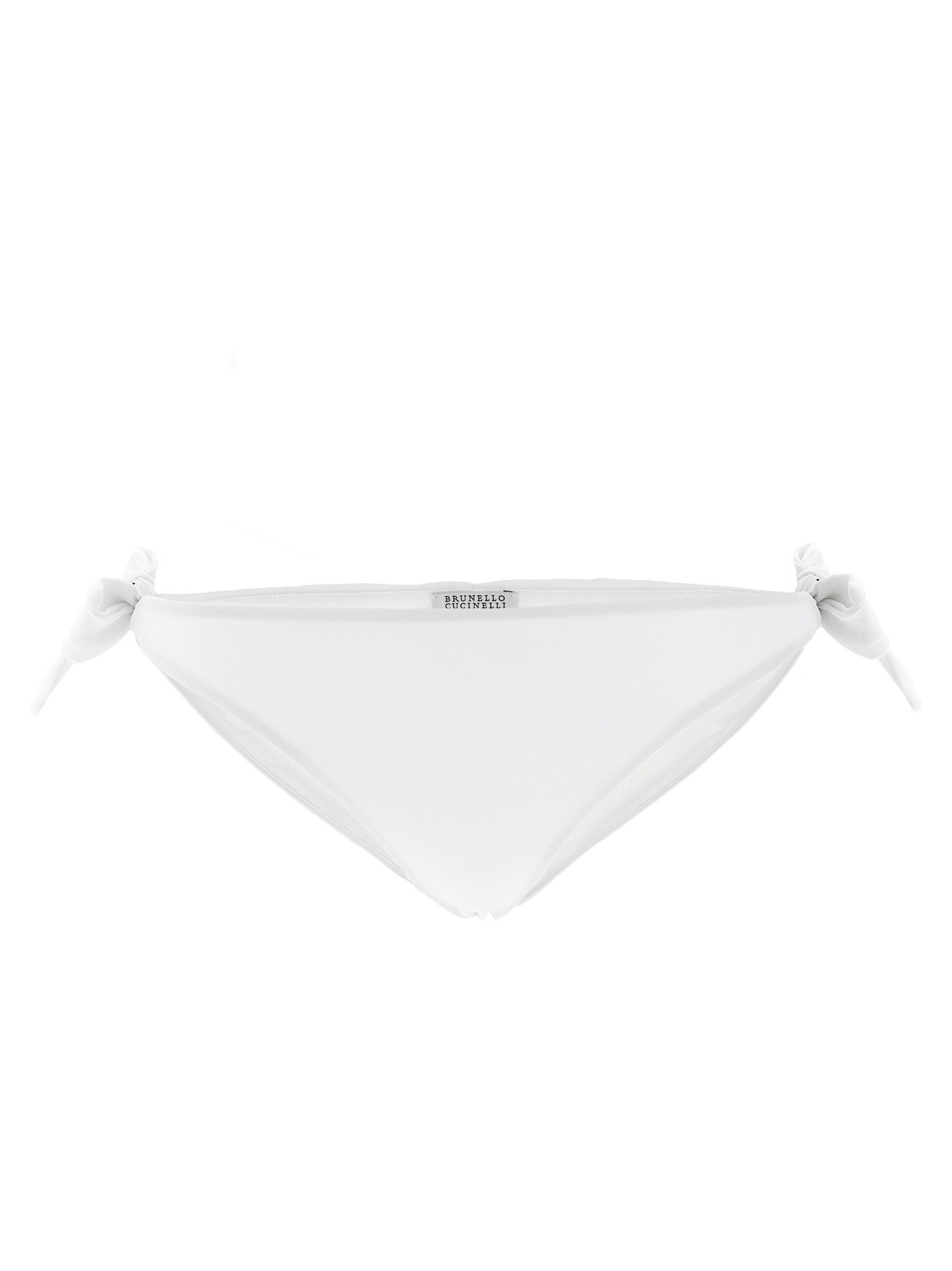 Brunello Cucinelli wit polyamide zwemslip