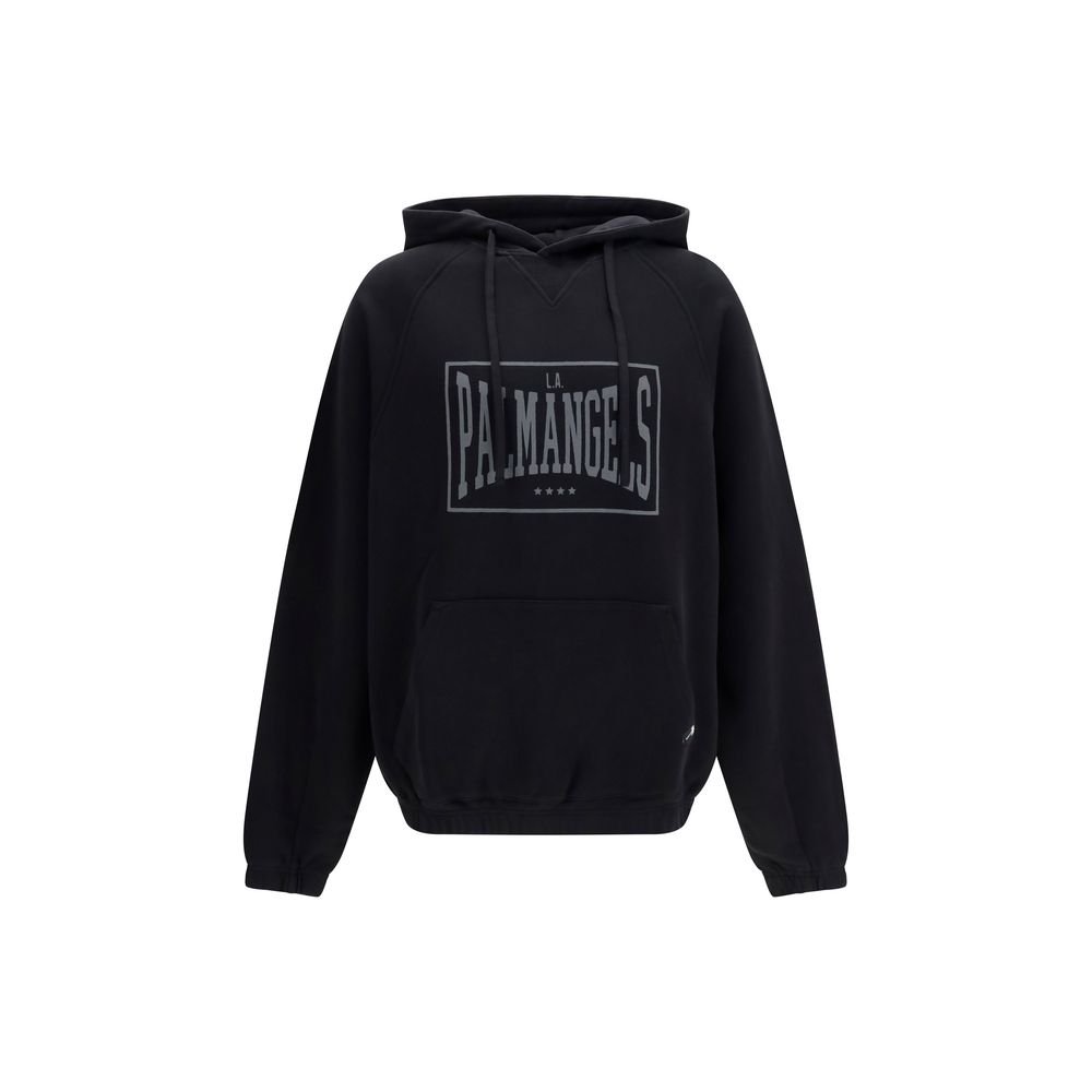 Palm Angels zwart katoenen sweatshirt