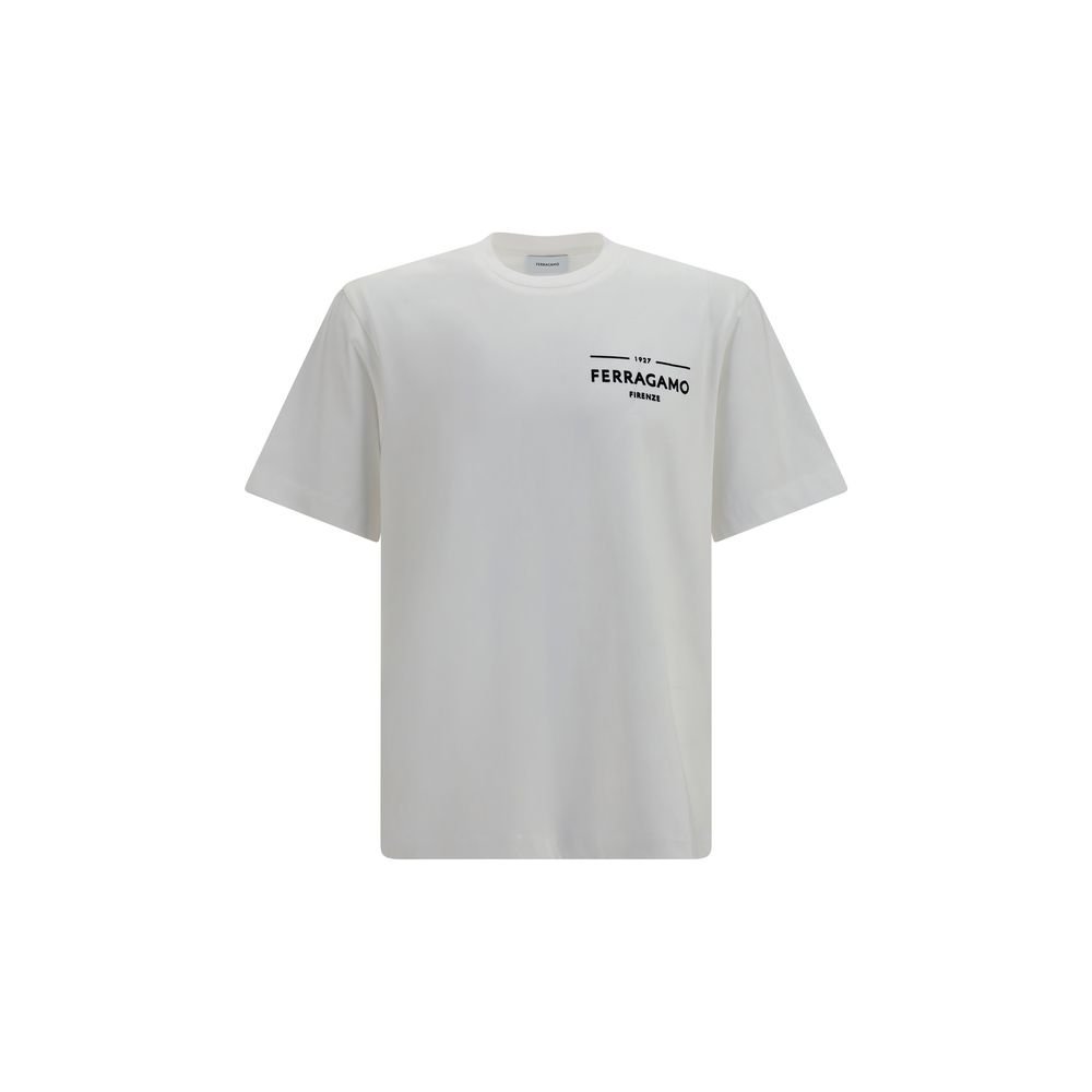 Ferragamo wit katoenen T-shirt