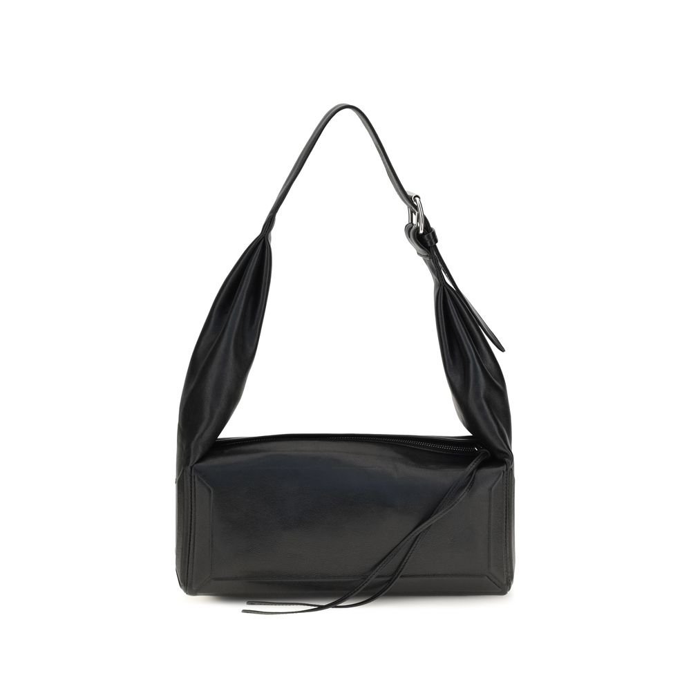 Maison Margiela zwart leren schoudertas