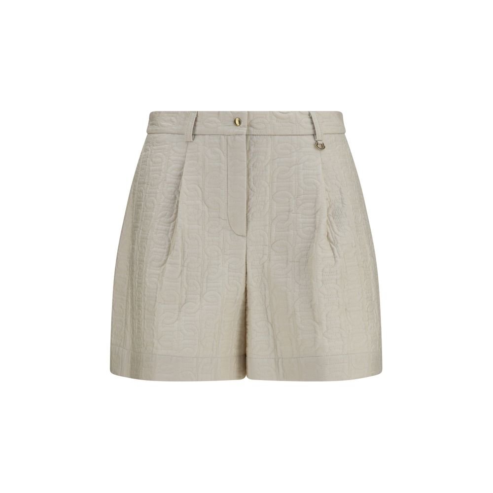 Moncler Beige polyamide bermuda