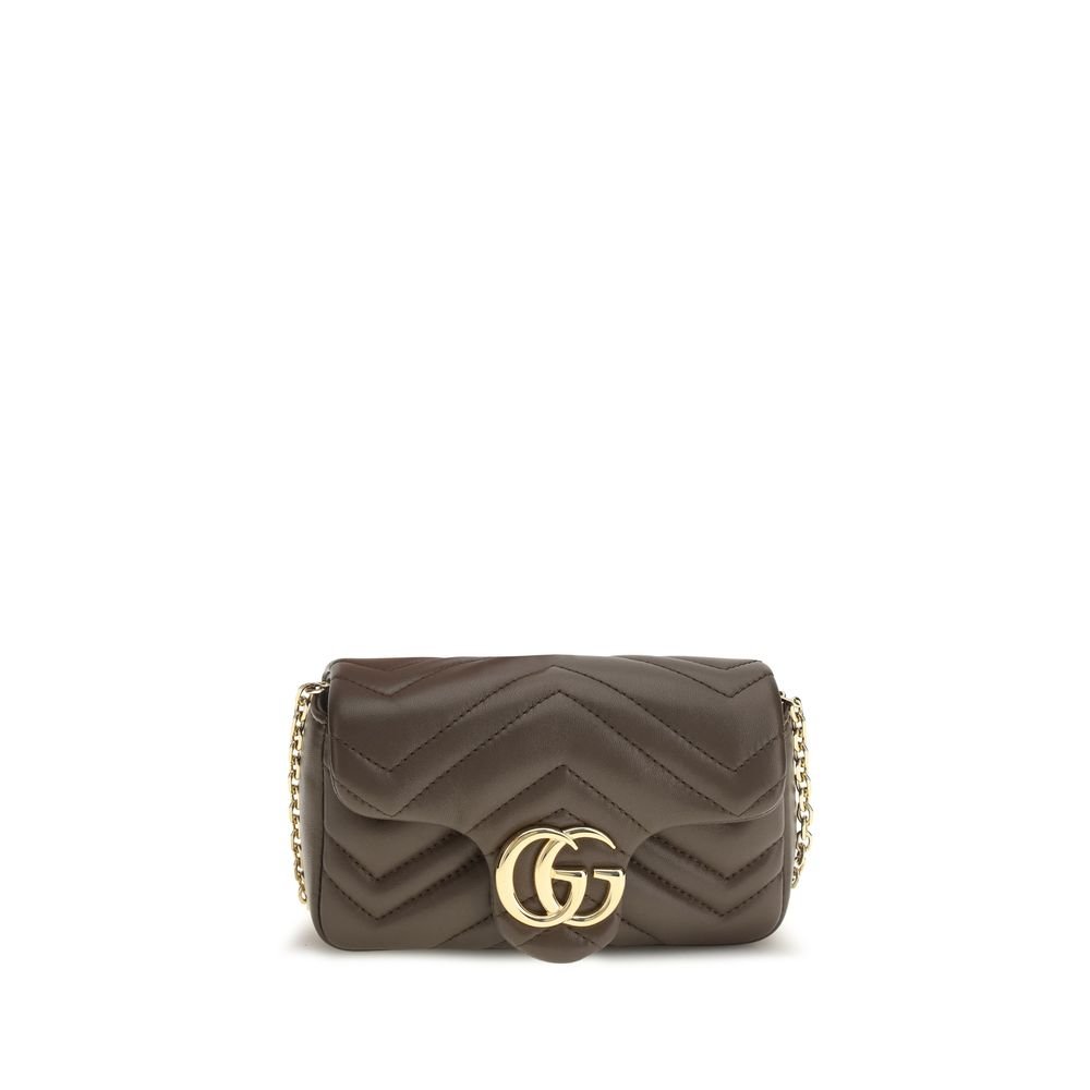 Gucci bruin kalfsleren schoudertas
