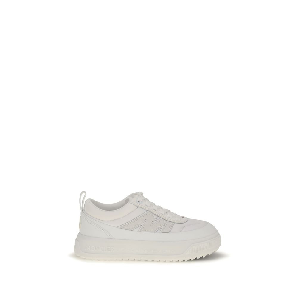 Moncler wit polyamide sportsneakers