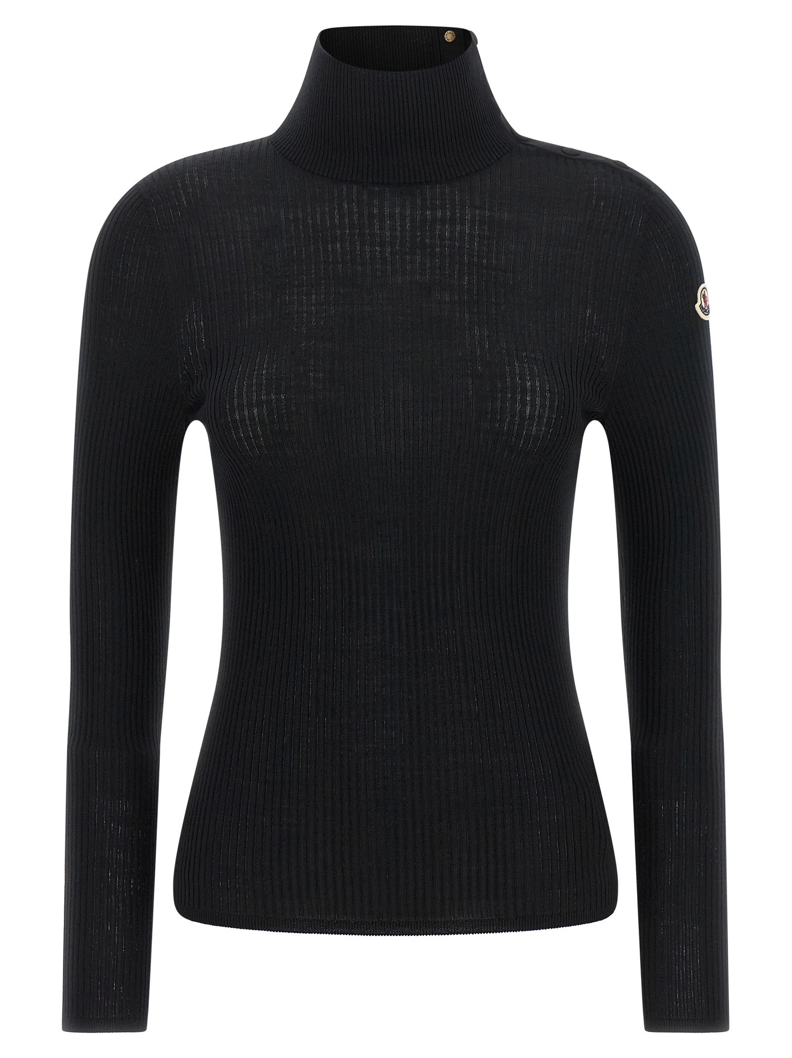 Moncler zwart Virgin wollen vest