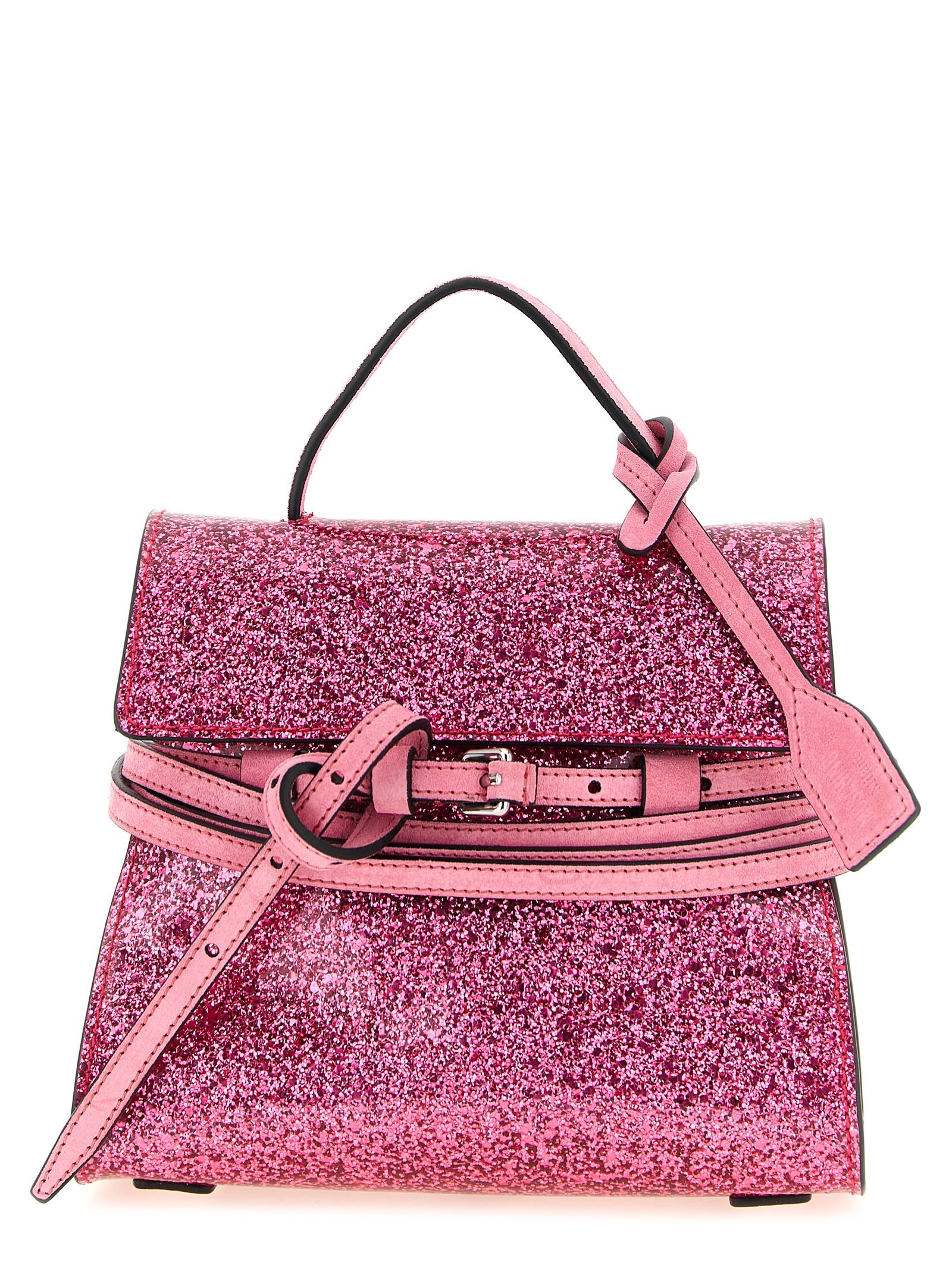 Moschino meerkleurig leren handtas