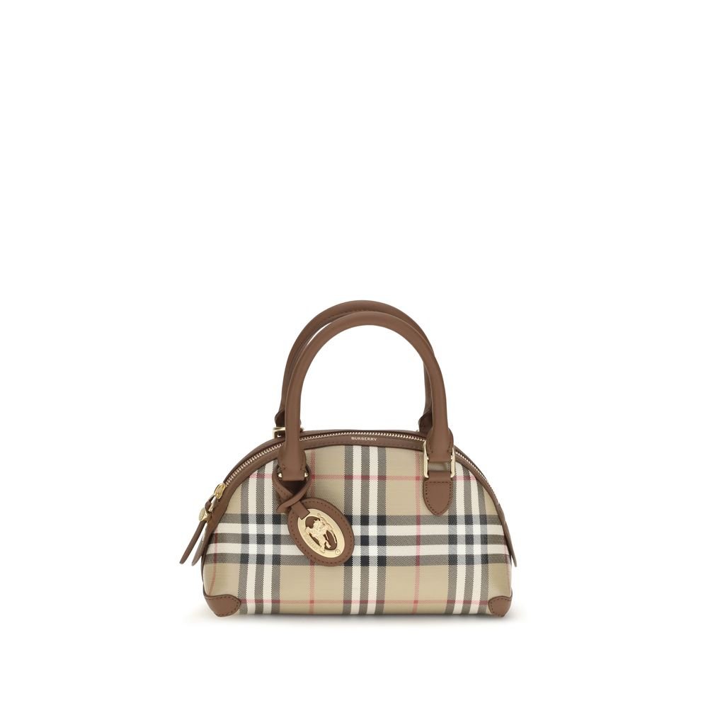 Burberry Beige Canvas handtas