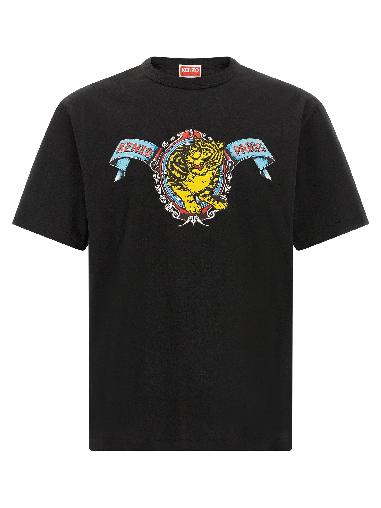 Kenzo zwart katoenen T-shirt