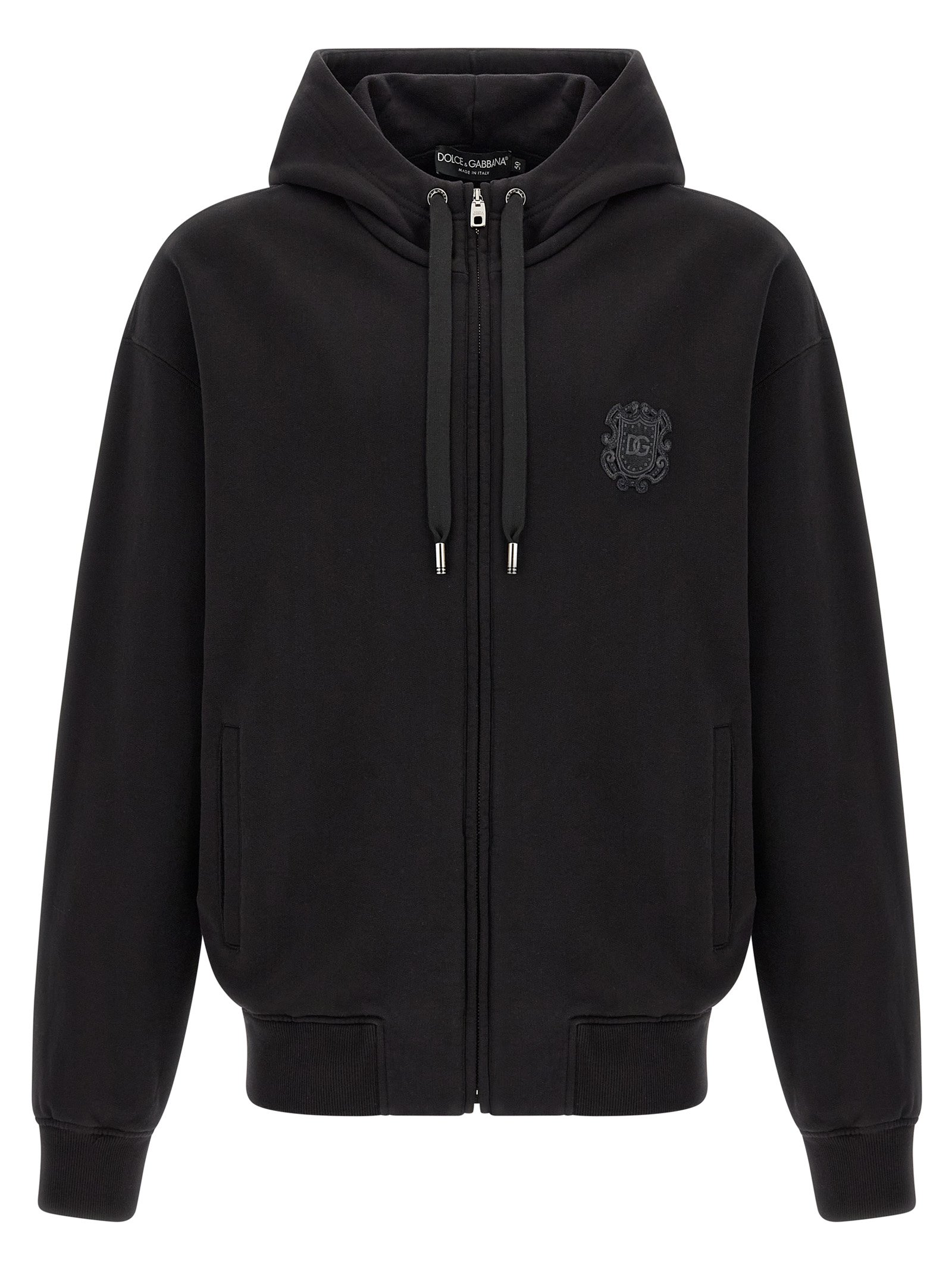 Dolce & Gabbana zwart katoenen sweatshirt