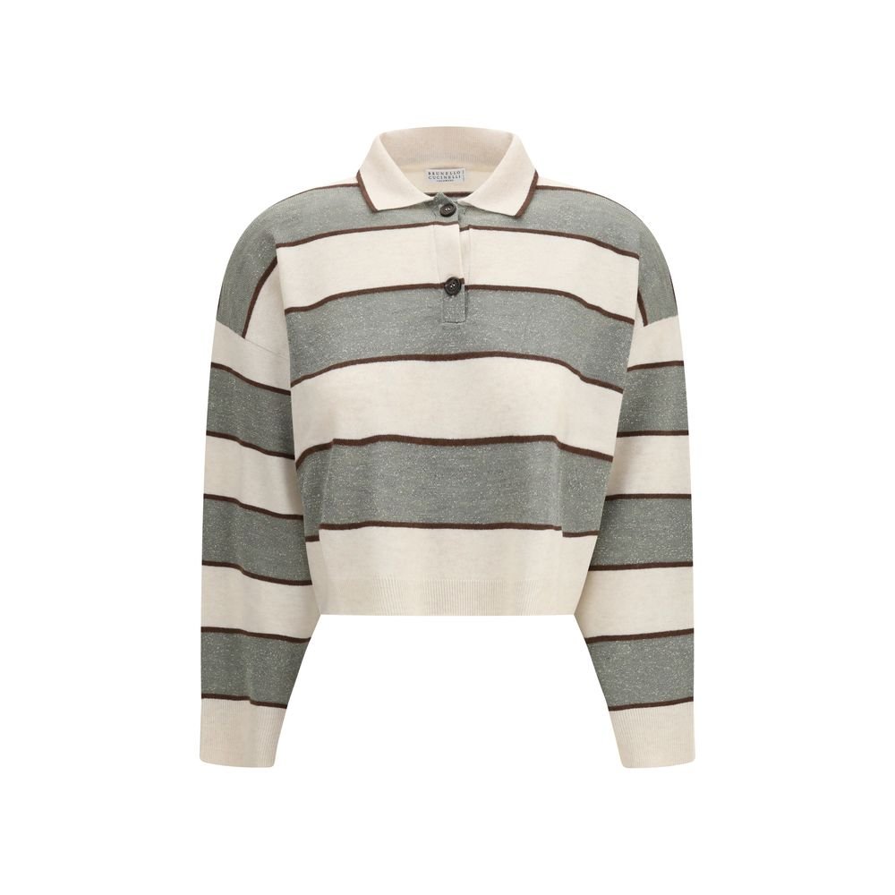 Brunello Cucinelli meerkleurig wollen T-shirt