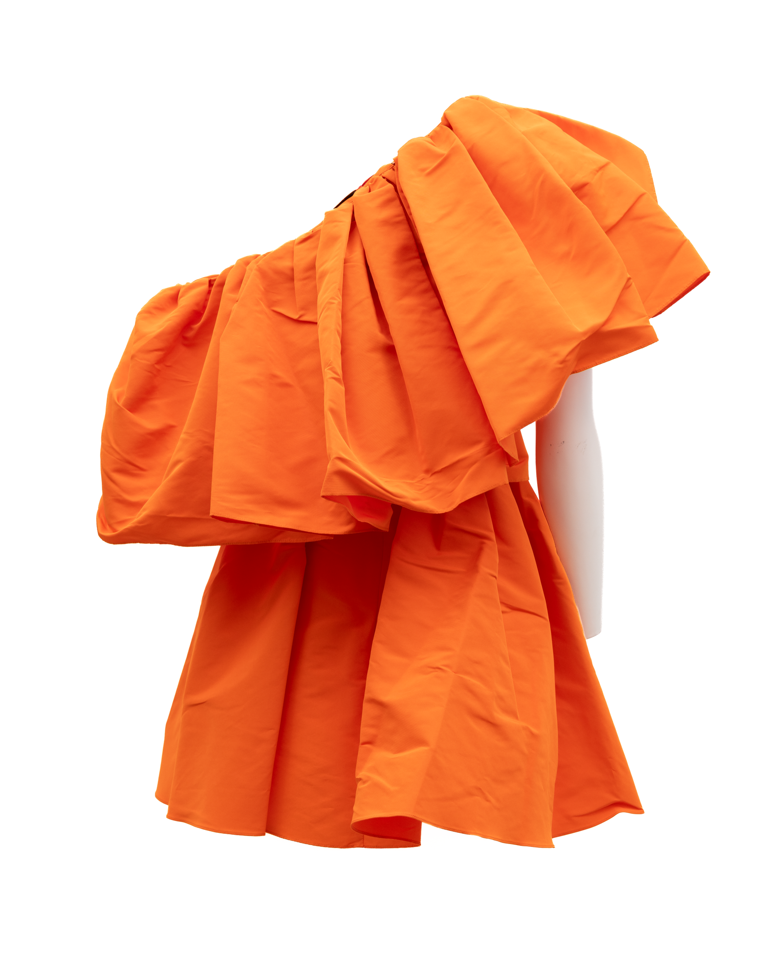 Alexander McQueen oranje dames cocktailjurk
