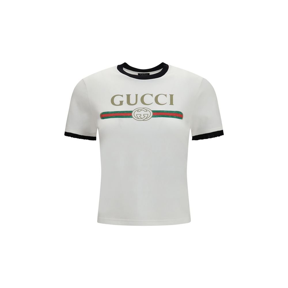 Gucci wit katoenen T-shirt