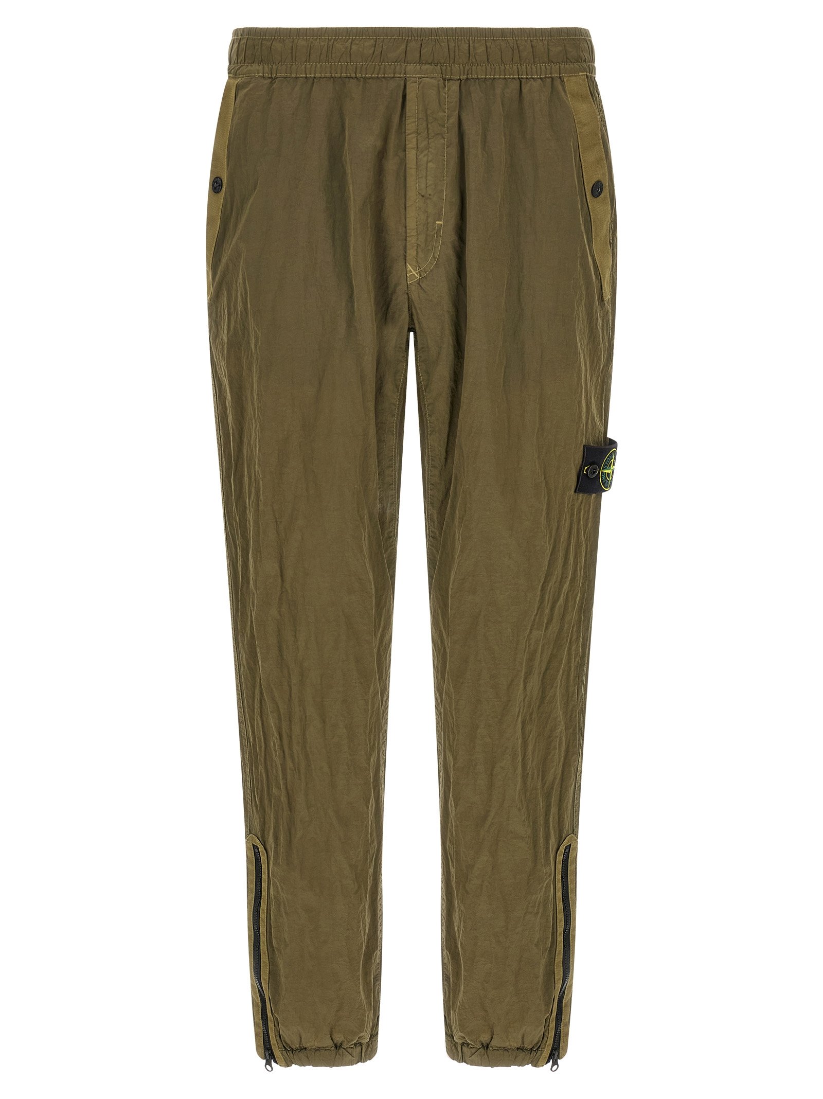 Stone Island tweekleurig polyamide sportbroek