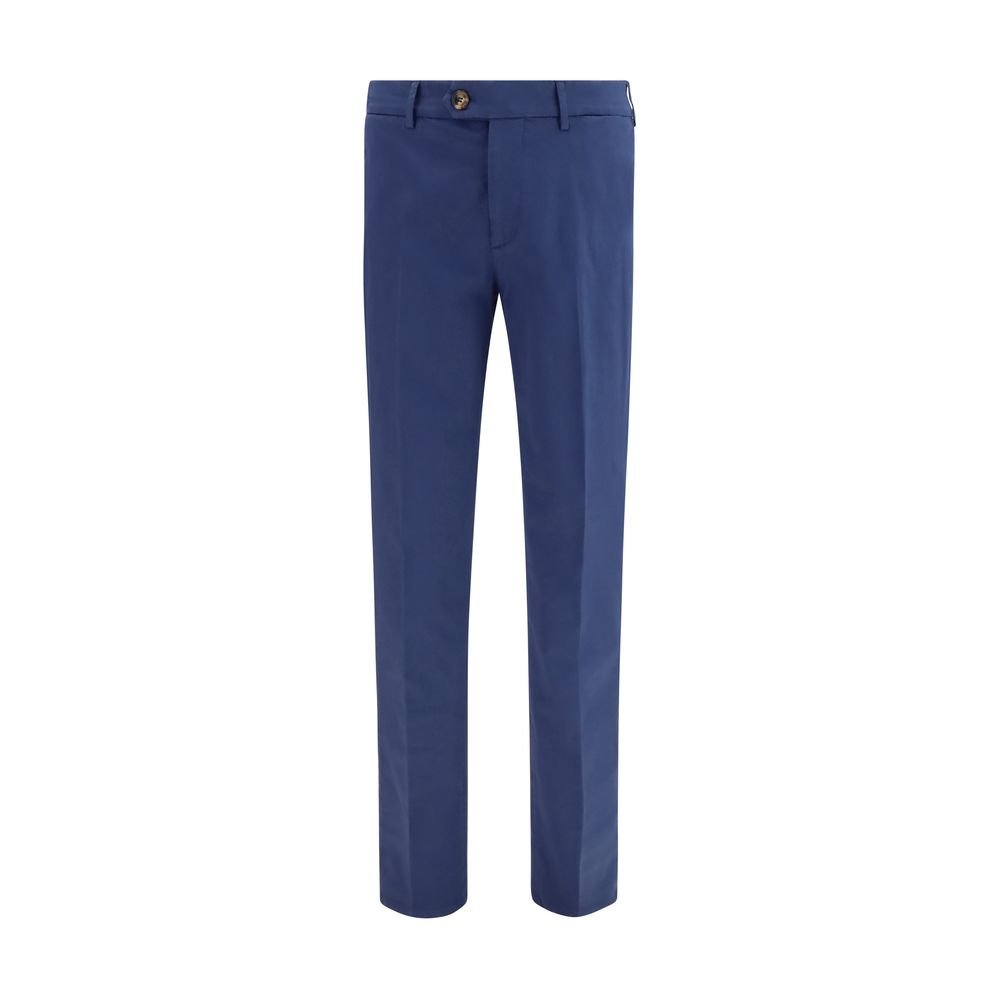 Brunello Cucinelli blauw katoenen broek