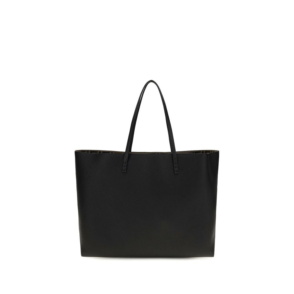 Fendi zwart kalfsleren schoudertas