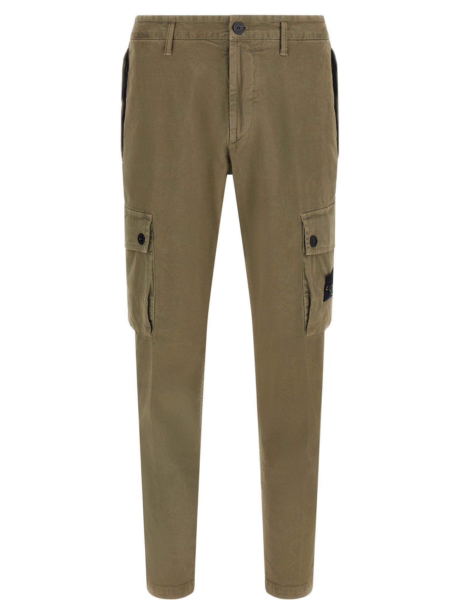 Stone Island tweekleurig katoenen cargobroek